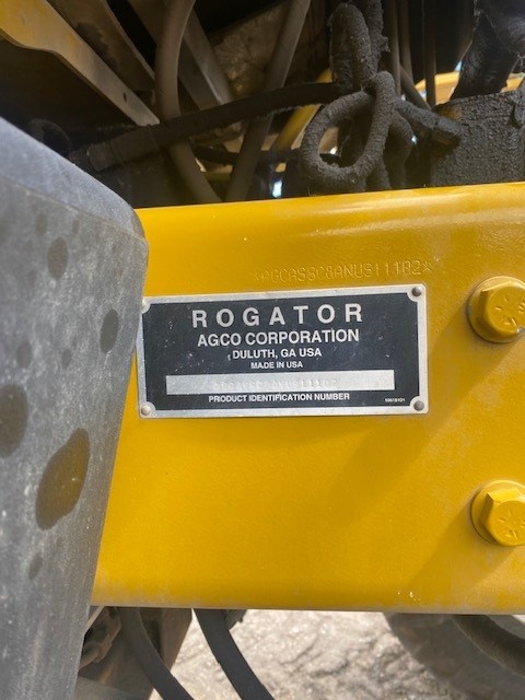 2009 RoGator SSC1084 Sprayer/High Clearance