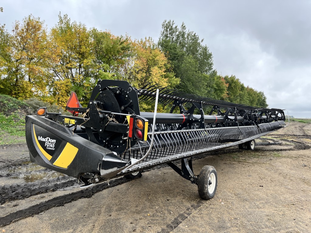 2018 MacDon FD145 Header Draper Flex