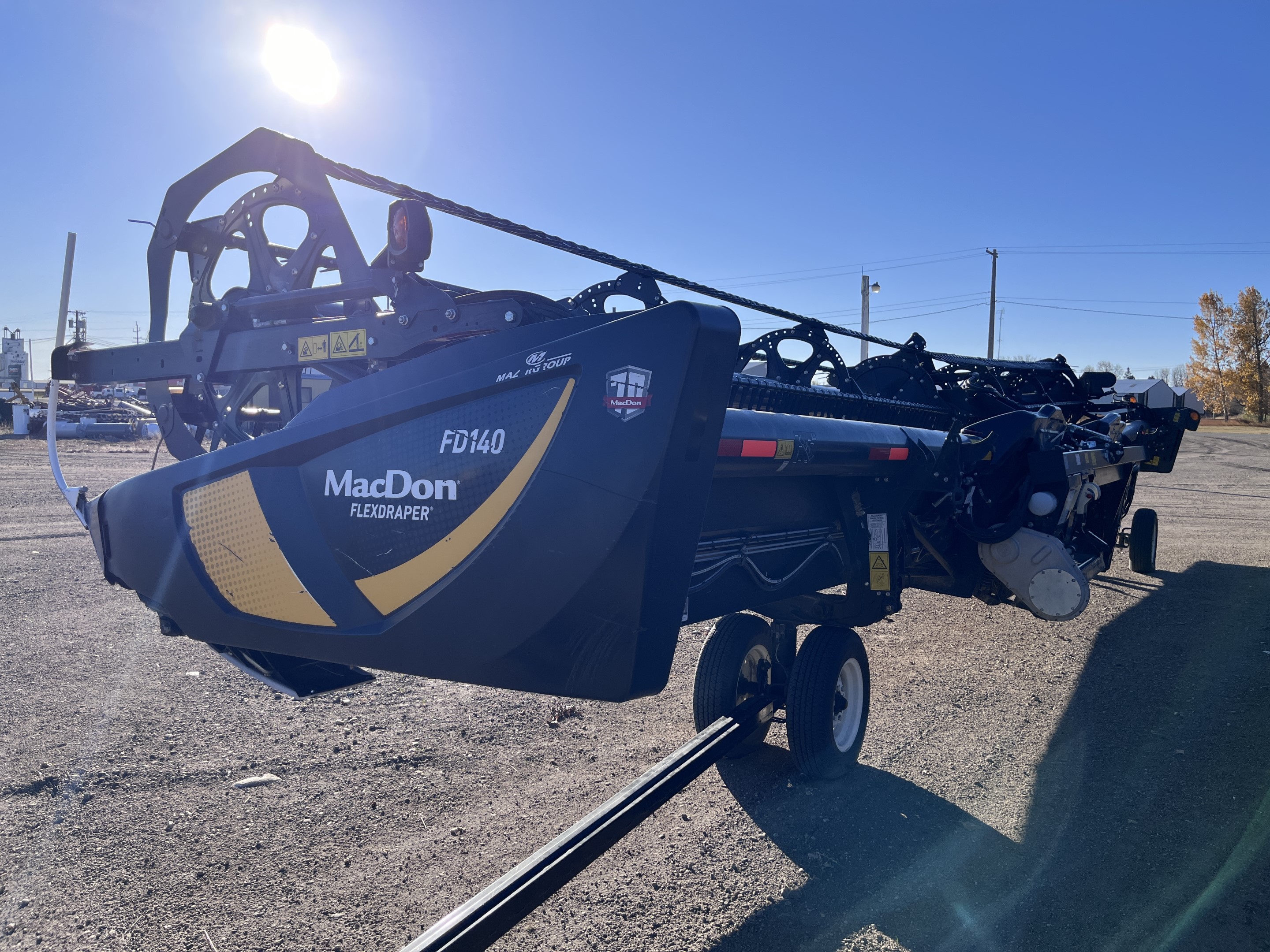 2019 MacDon FD140 Header Draper Flex