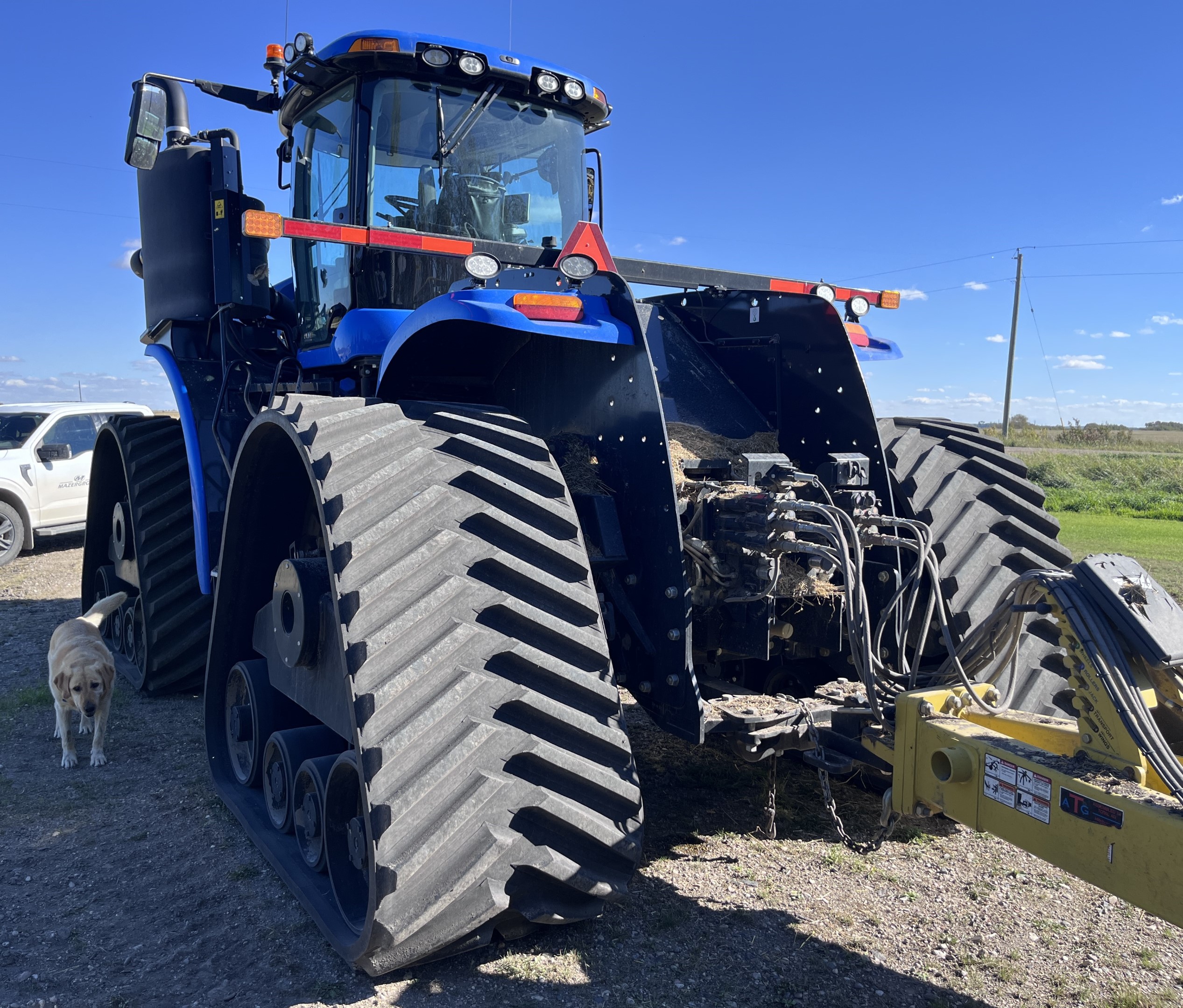 2022 New Holland T9.600 Tractor Rubber Track