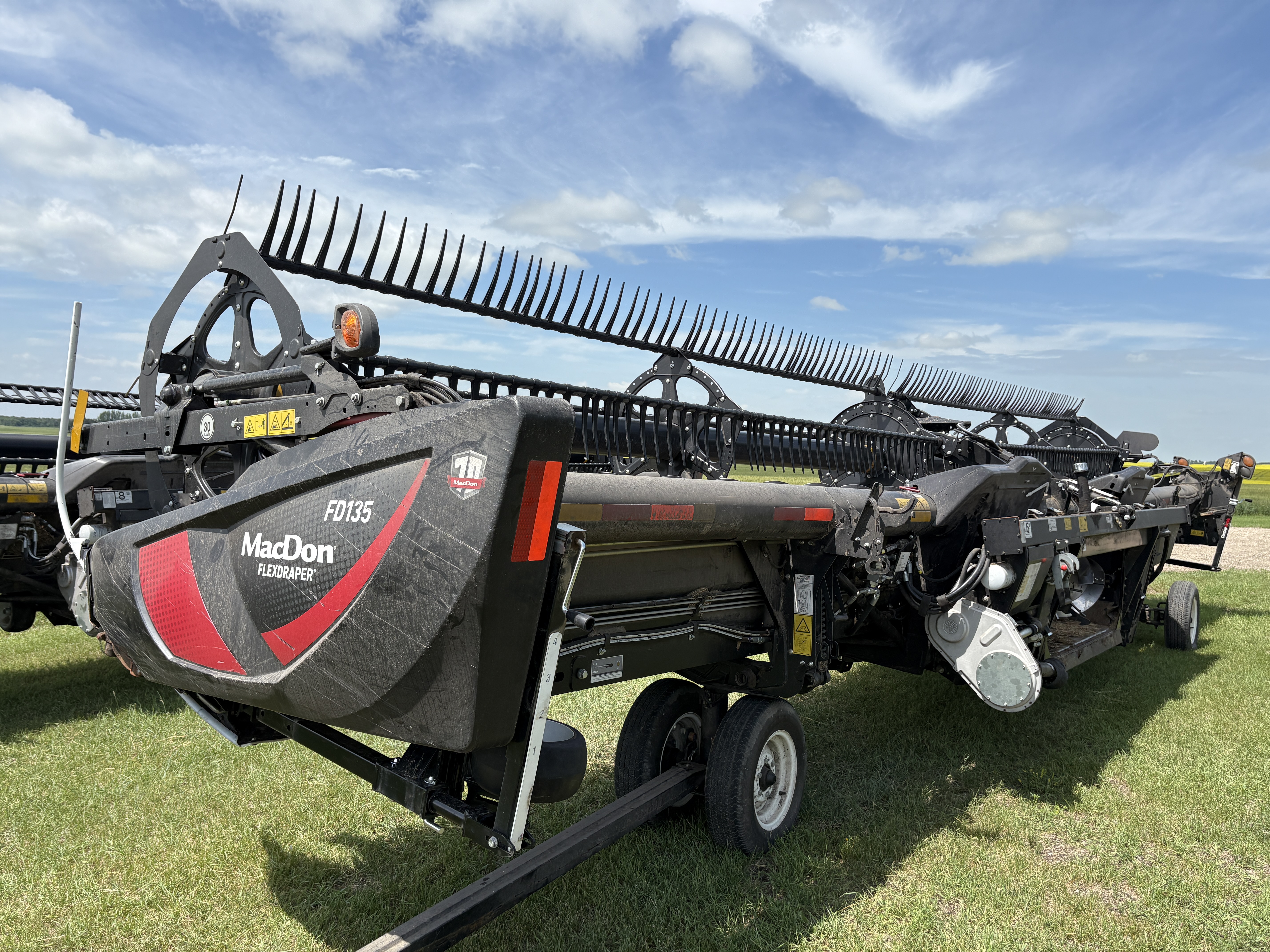 2019 MacDon FD135 Header Draper Flex