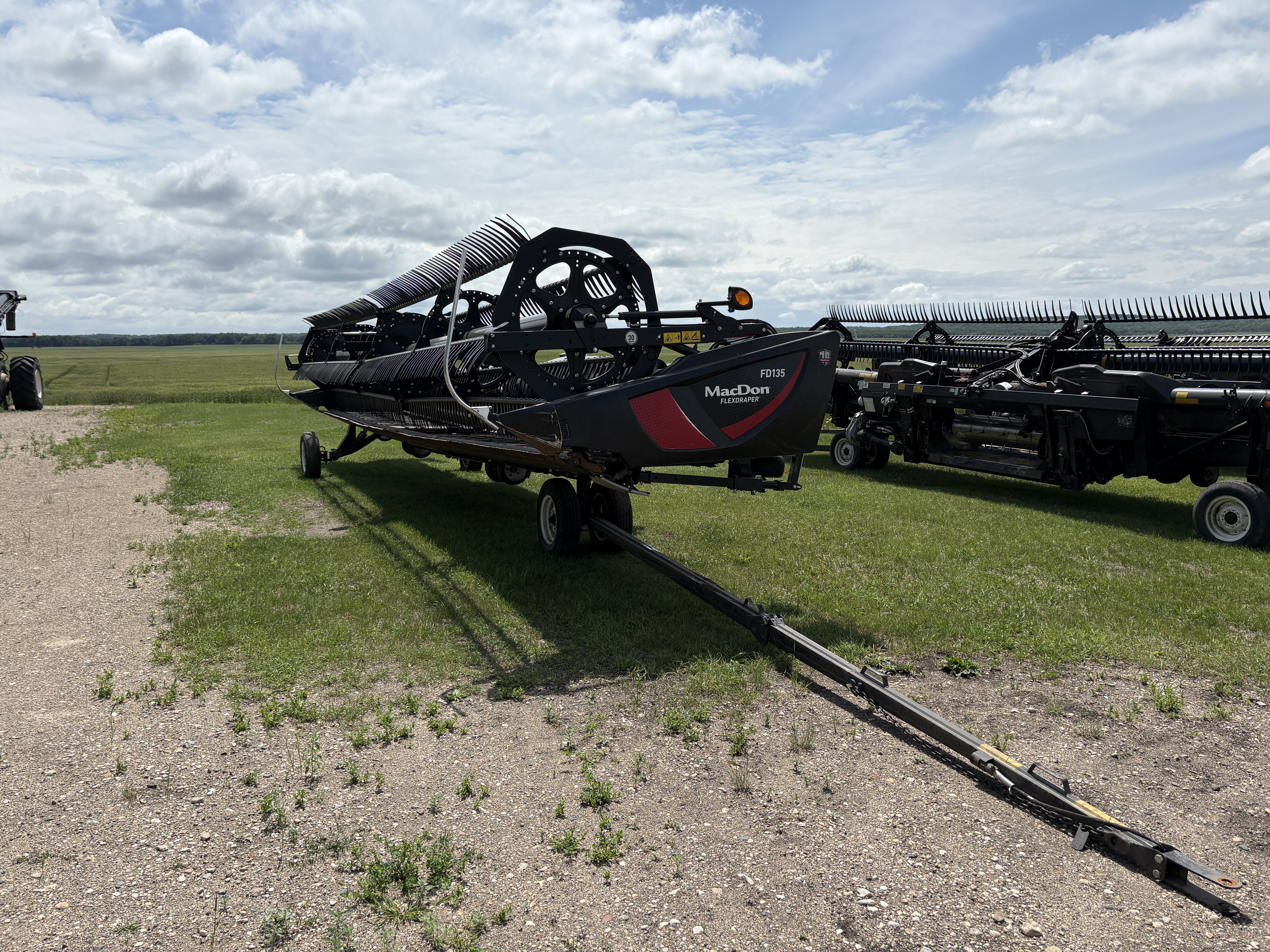 2019 MacDon FD135 Header Draper Flex