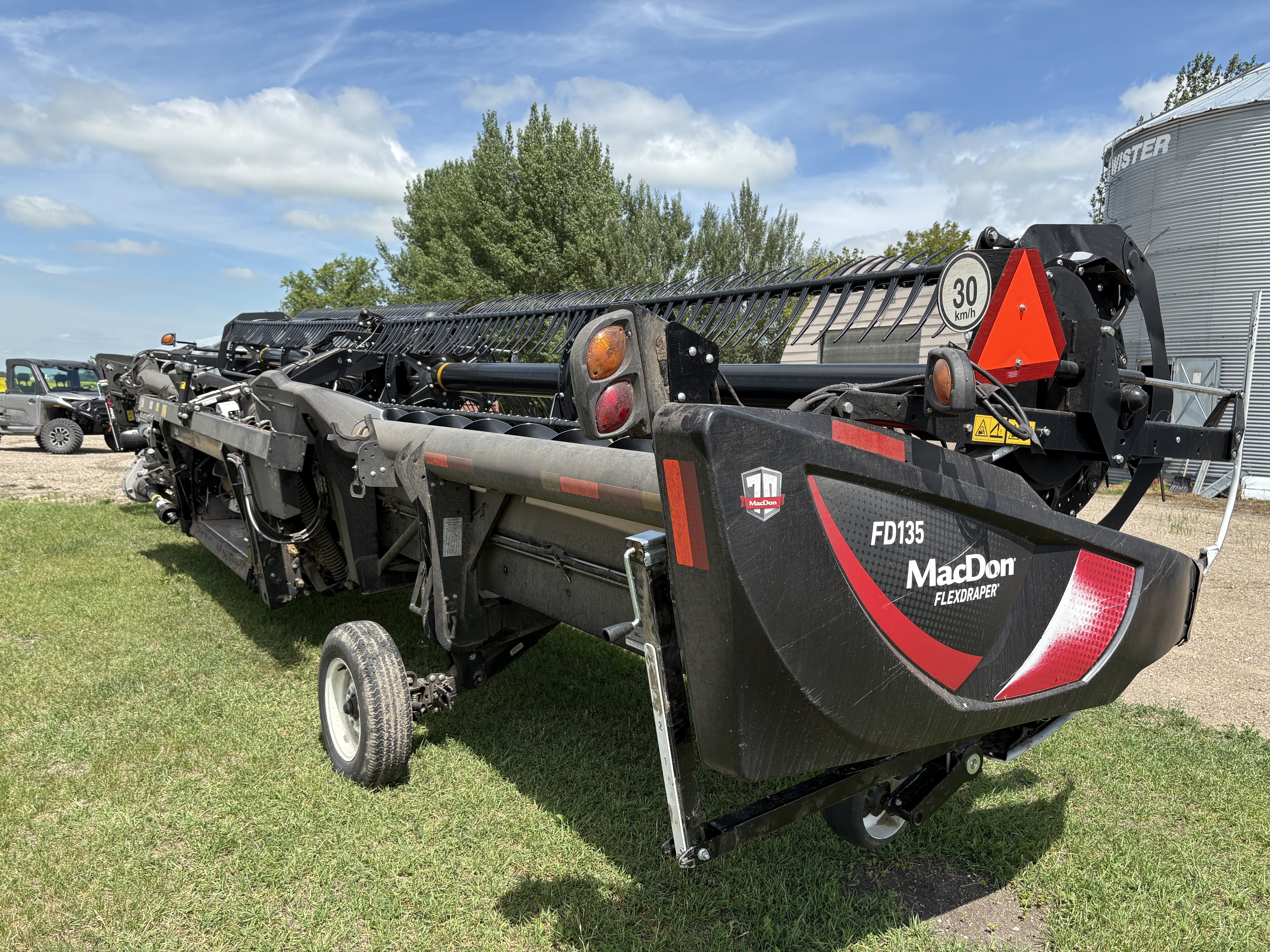 2019 MacDon FD135 Header Draper Flex
