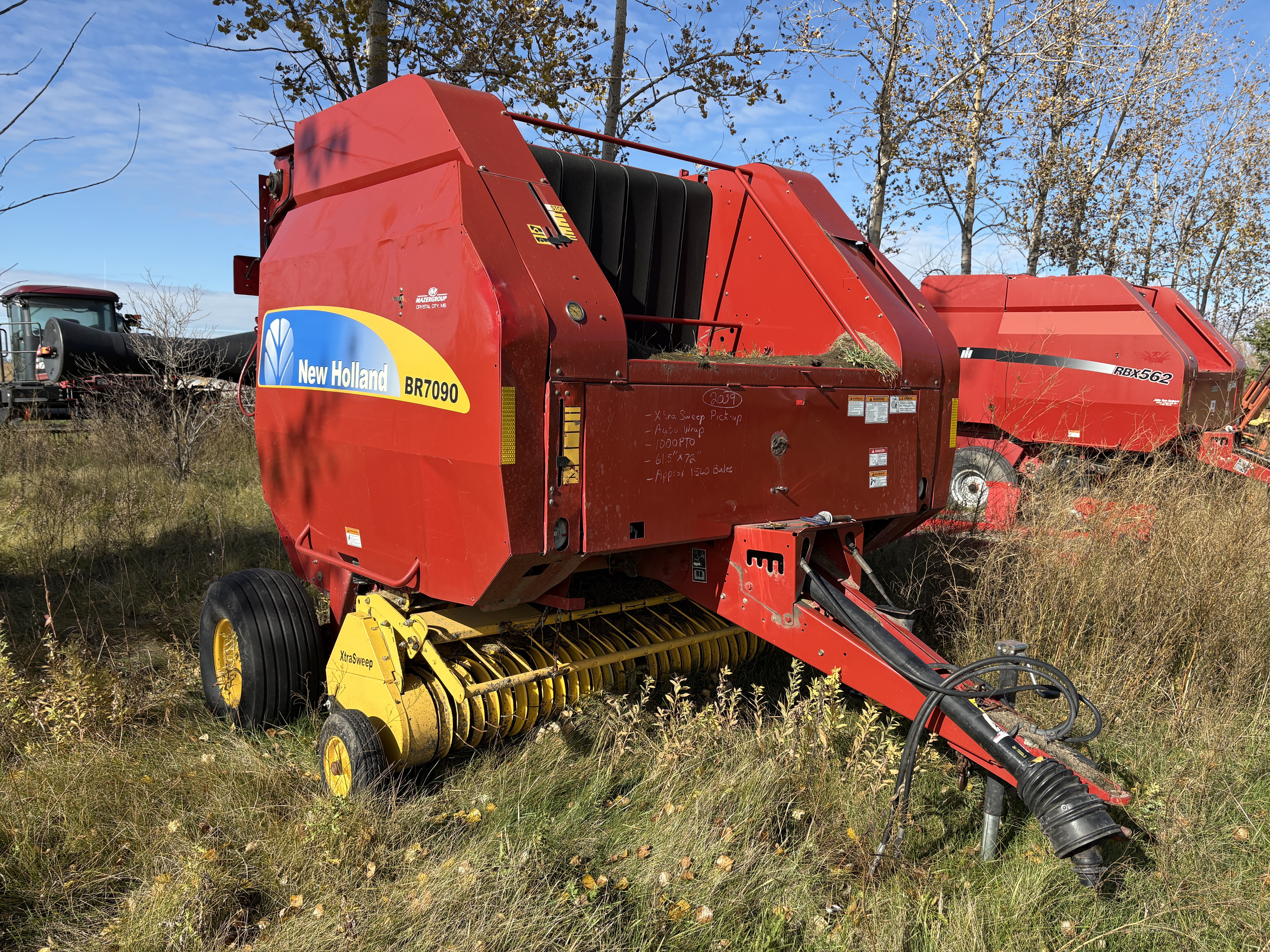 2009 New Holland BR7090 Baler/Round