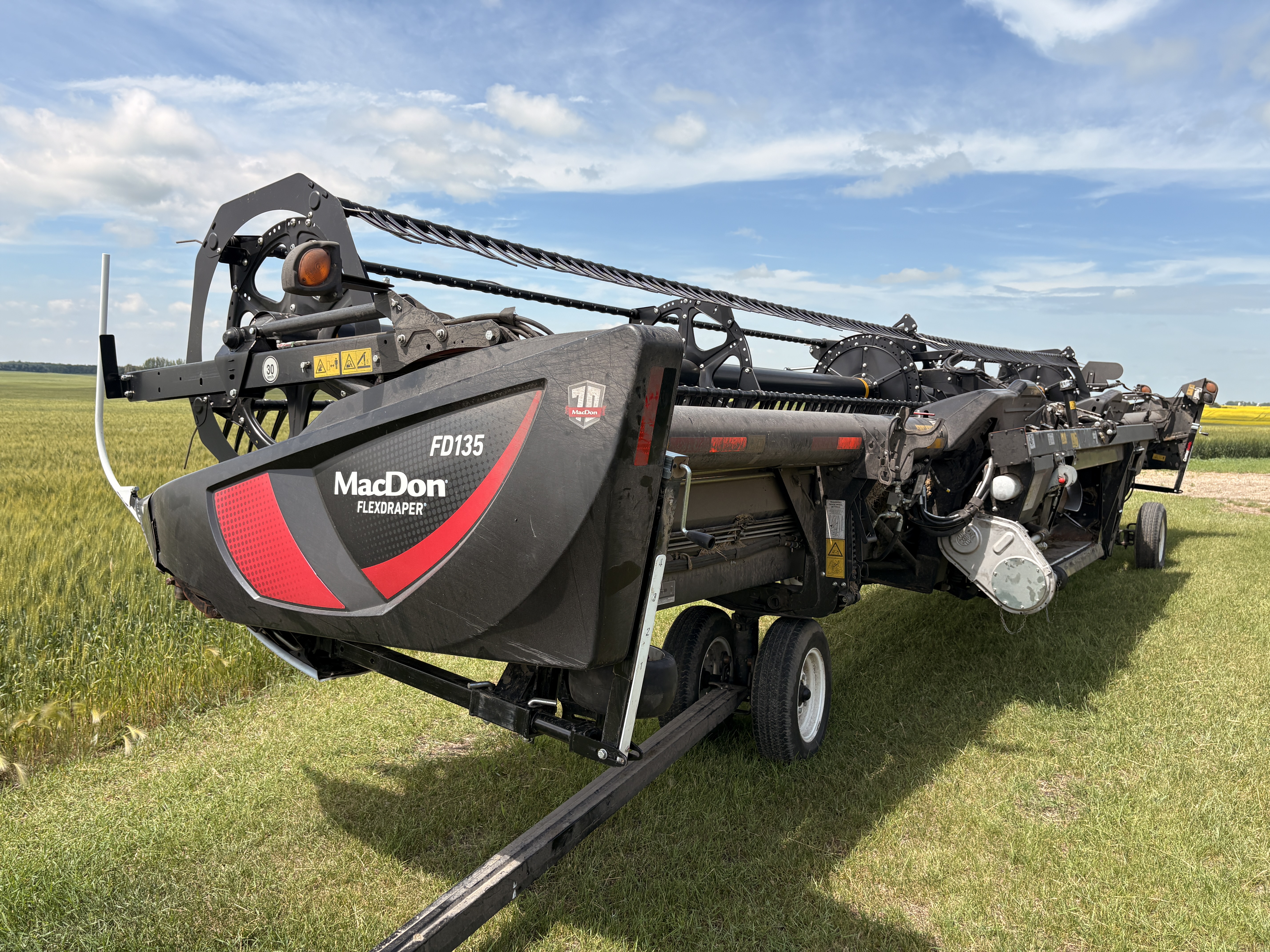 2019 MacDon FD135 Header Draper Flex