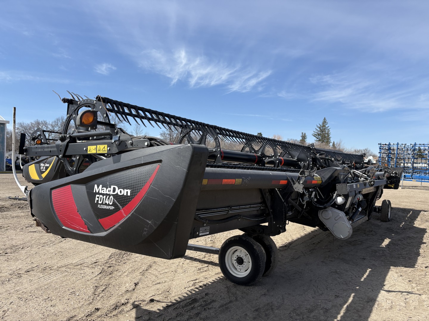 2018 MacDon FD140 Header Draper Flex