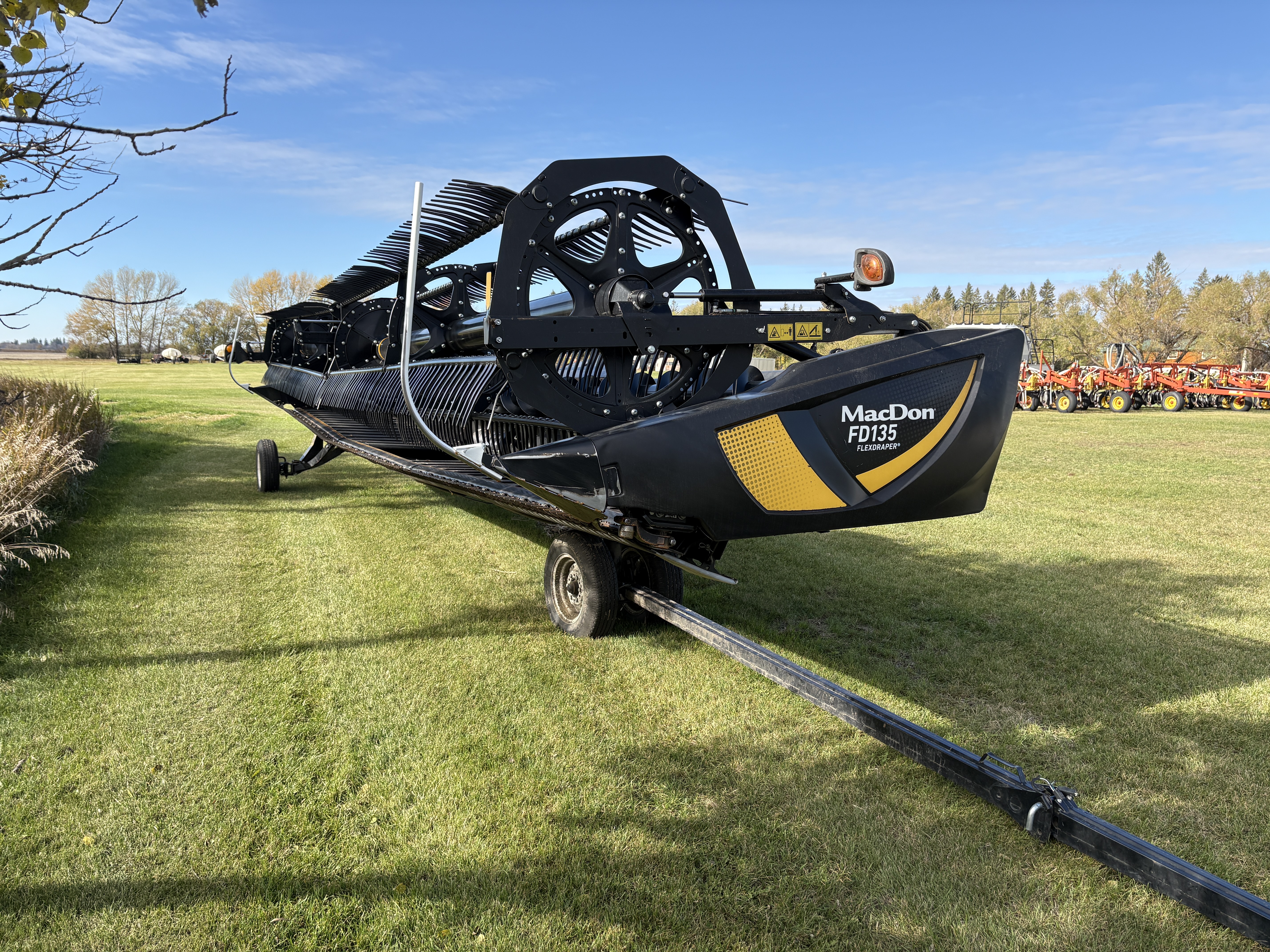 2018 MacDon FD135 Header Draper Flex