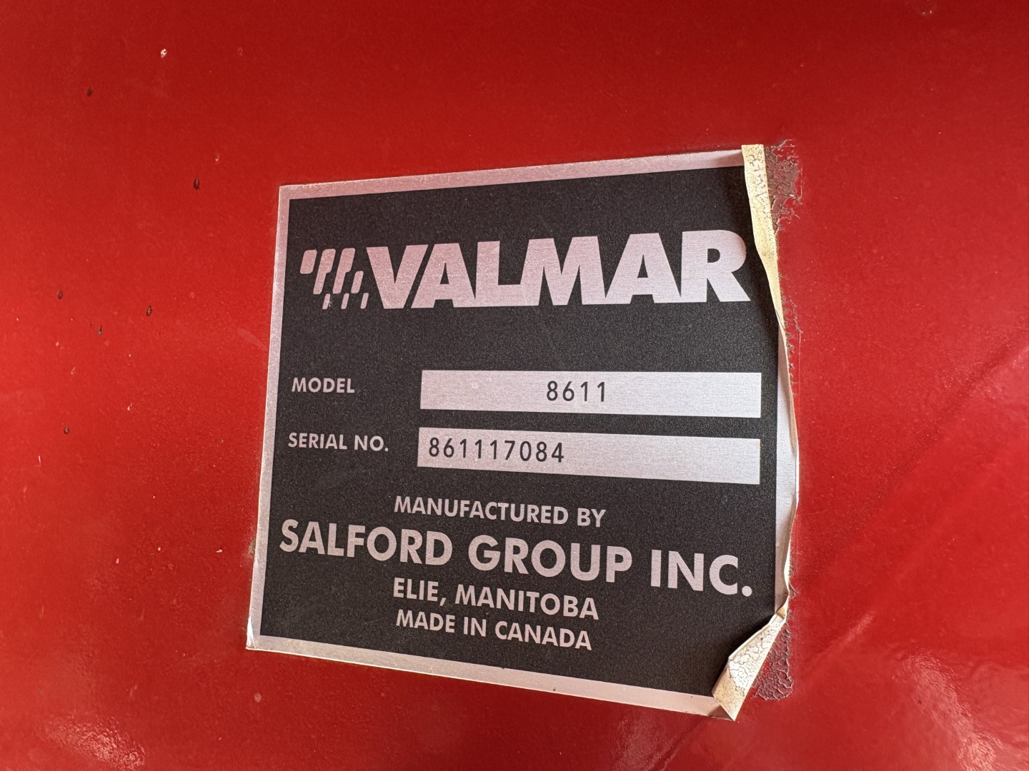 2017 Valmar 8611 Fertilizer Spreader