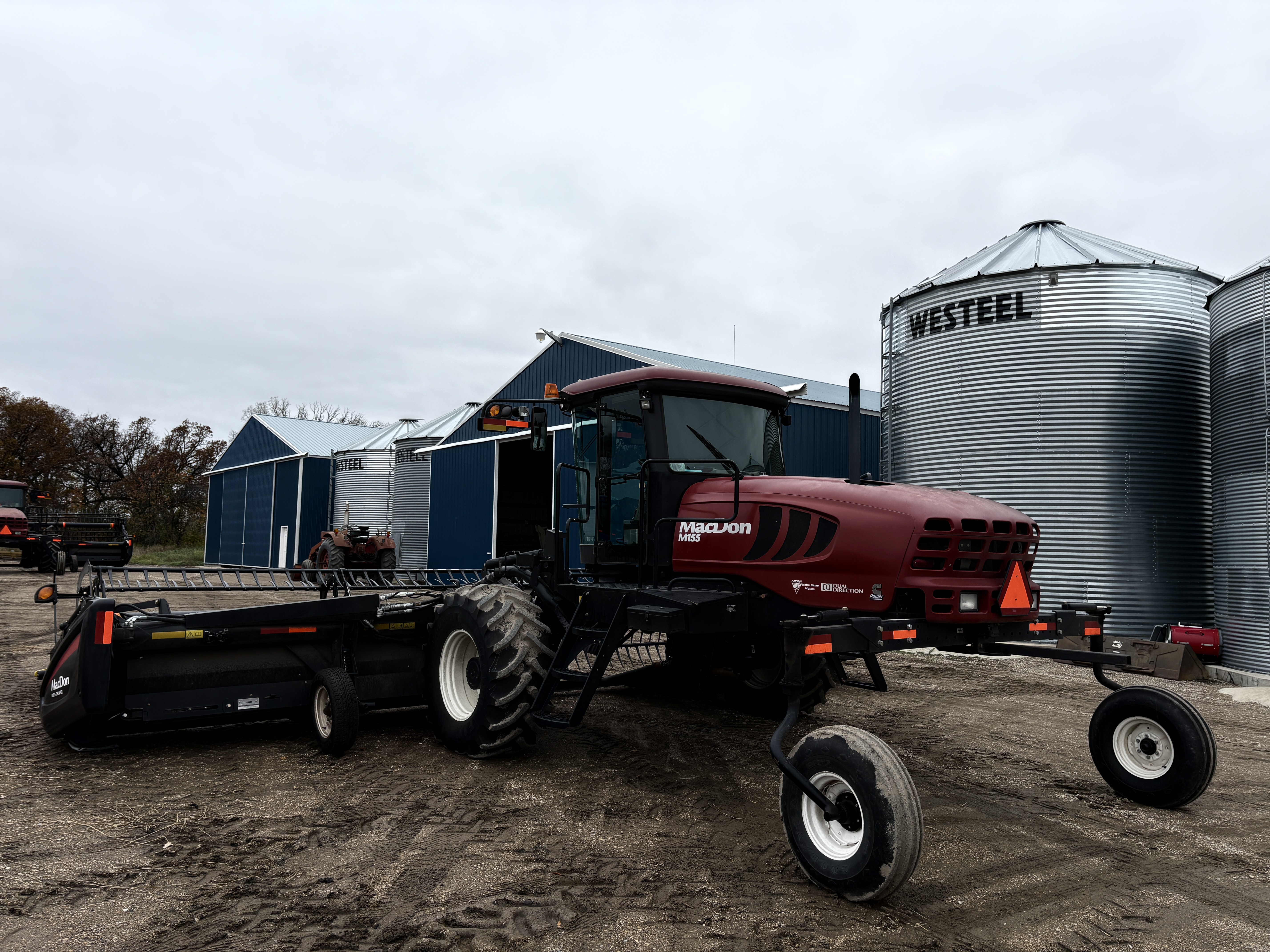 2014 MacDon M155 Windrower