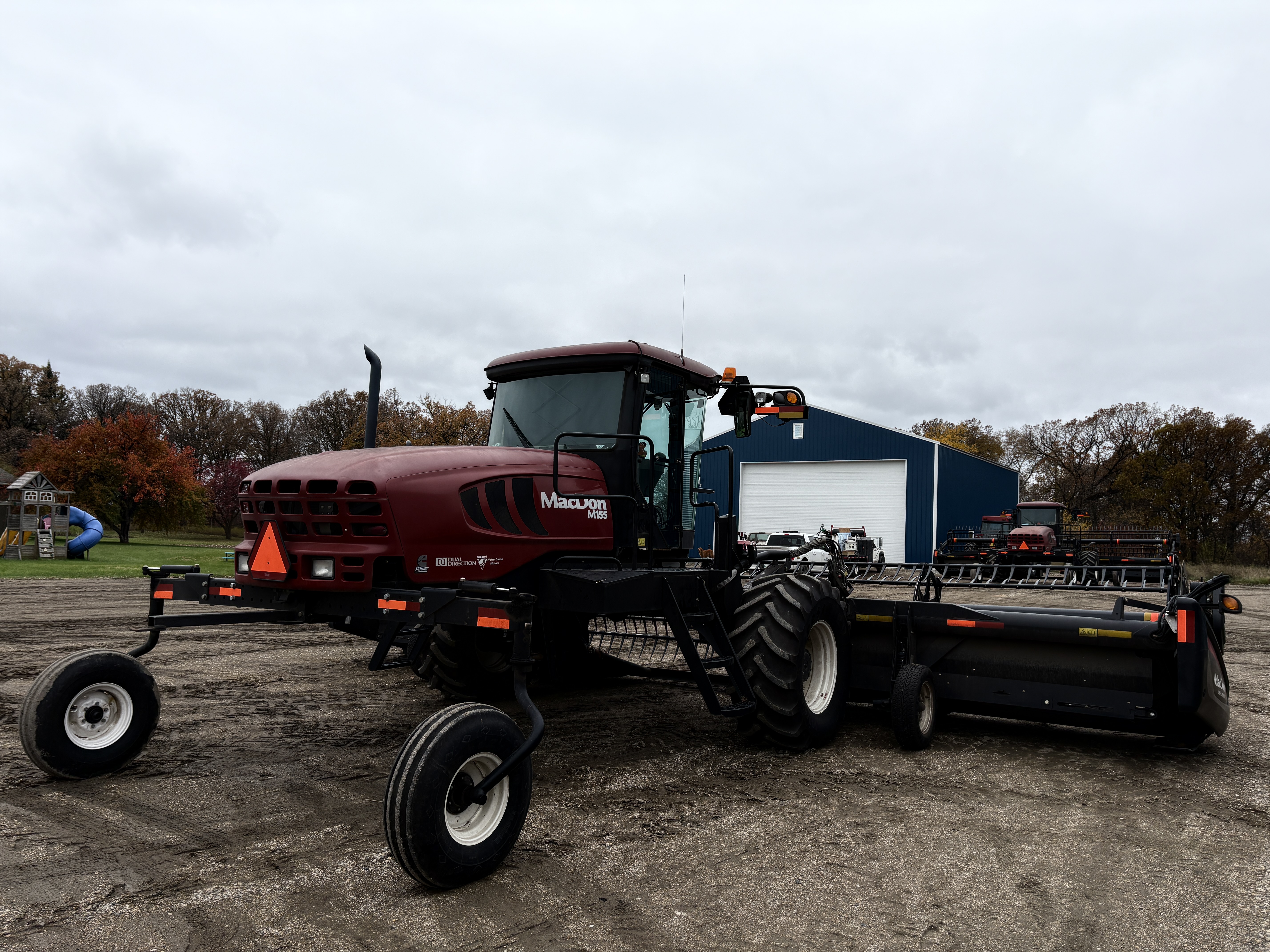 2014 MacDon M155 Windrower