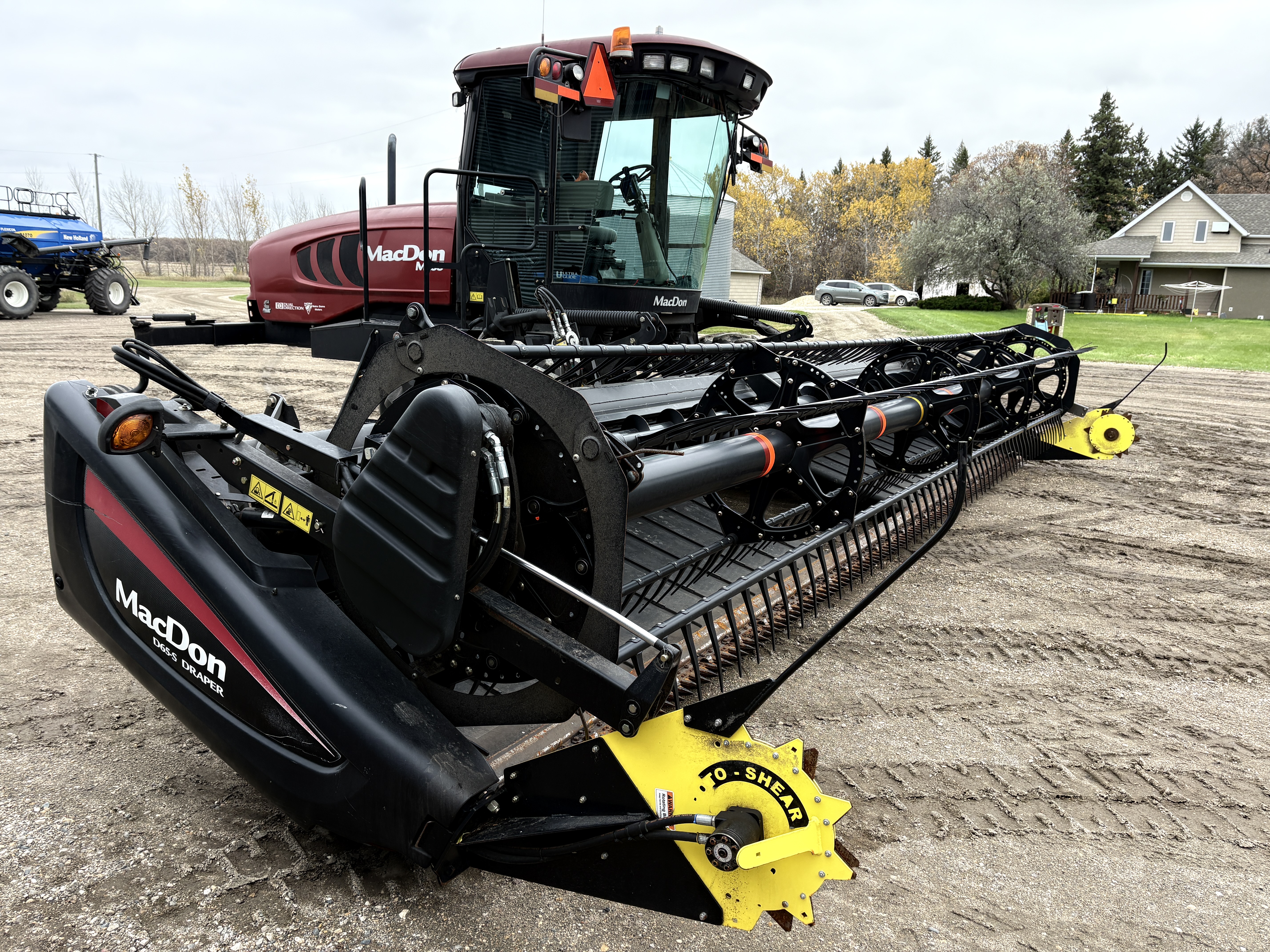 2014 MacDon M155 Windrower