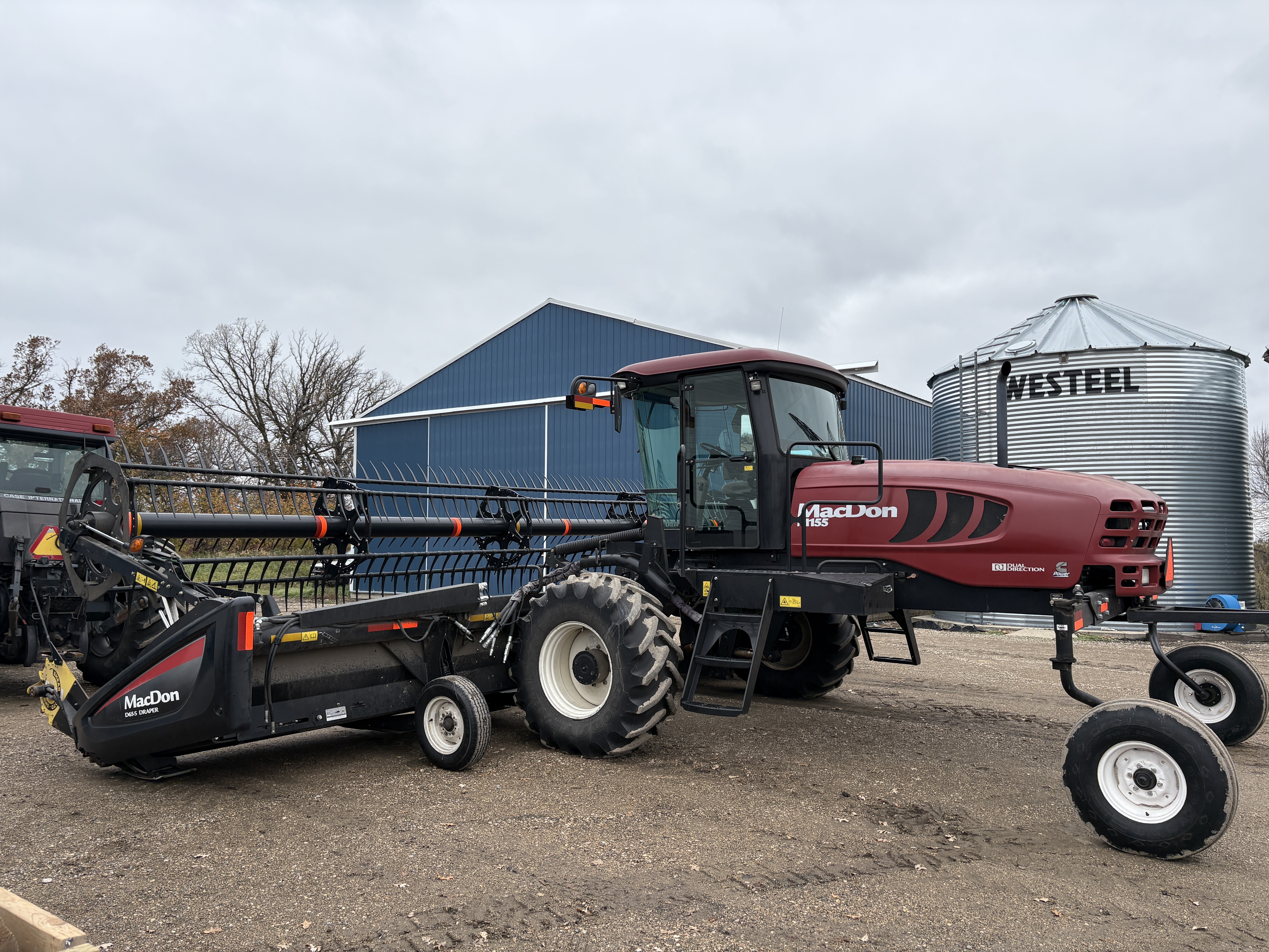 2013 MacDon M155 Windrower