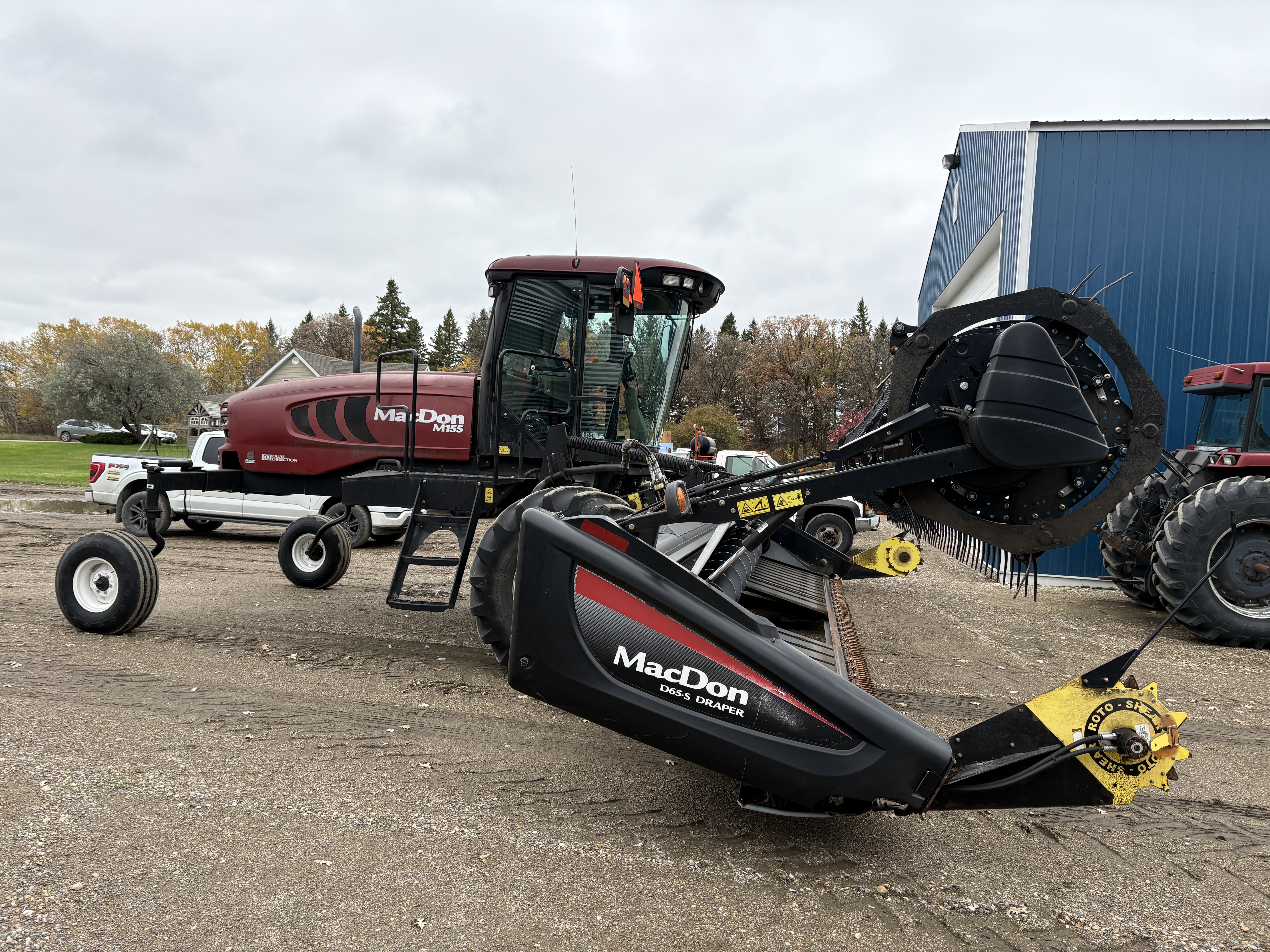 2013 MacDon M155 Windrower
