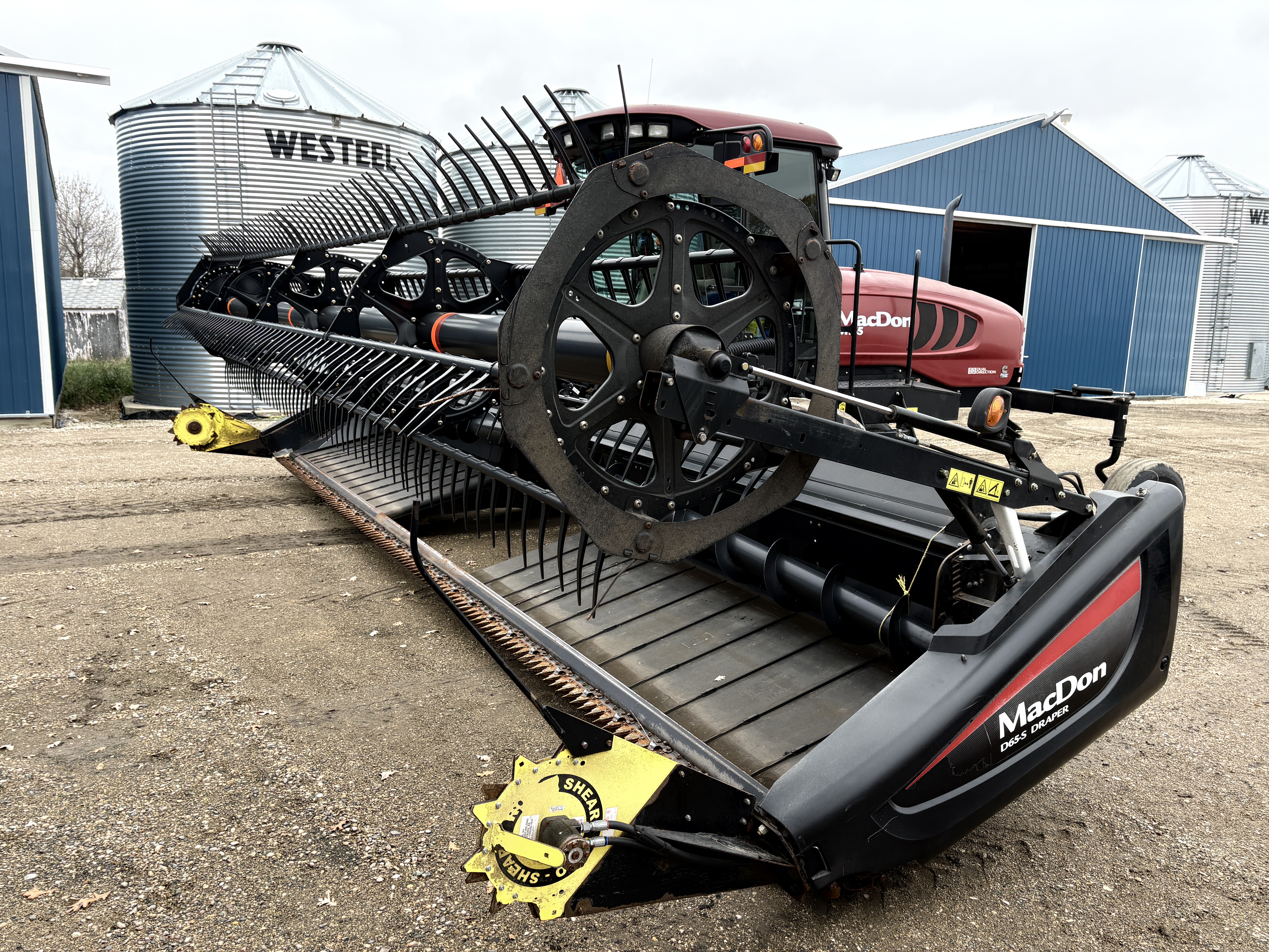 2013 MacDon M155 Windrower