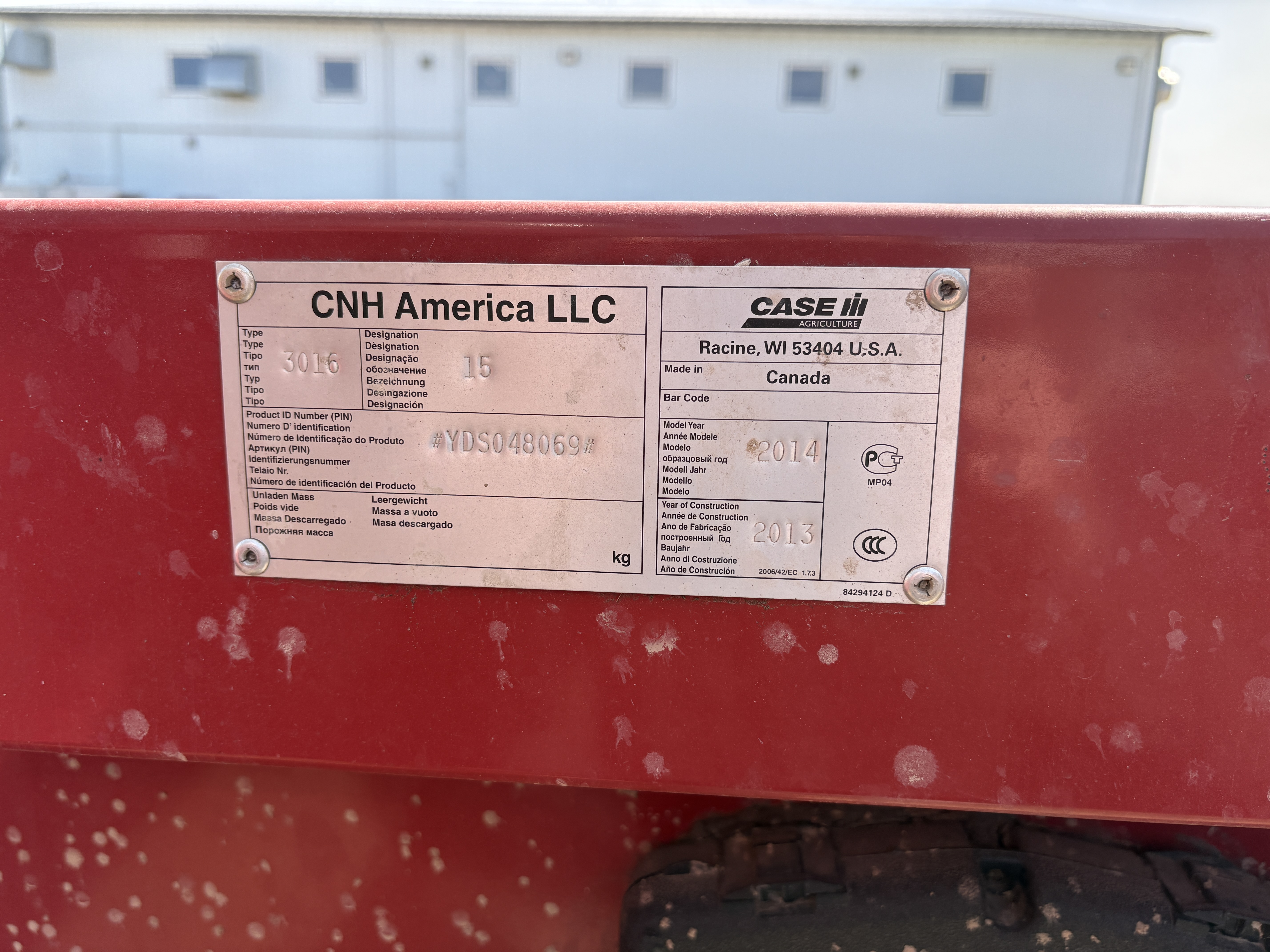 2014 Case IH 7230 Combine