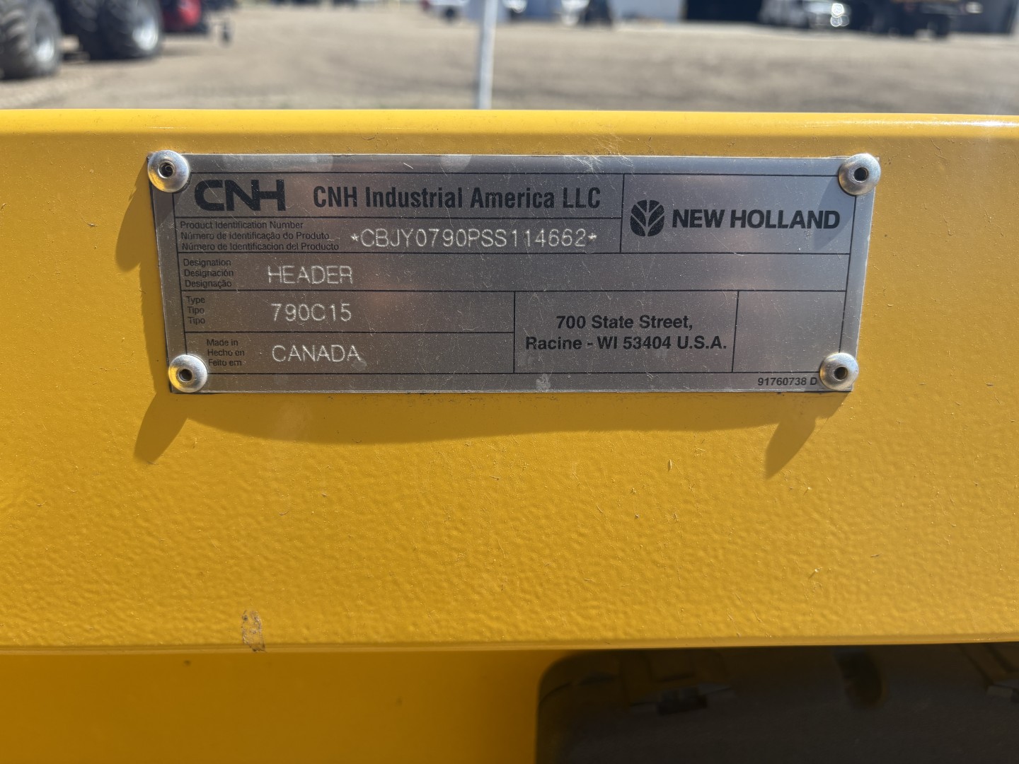 2025 New Holland CR9.90Z Combine