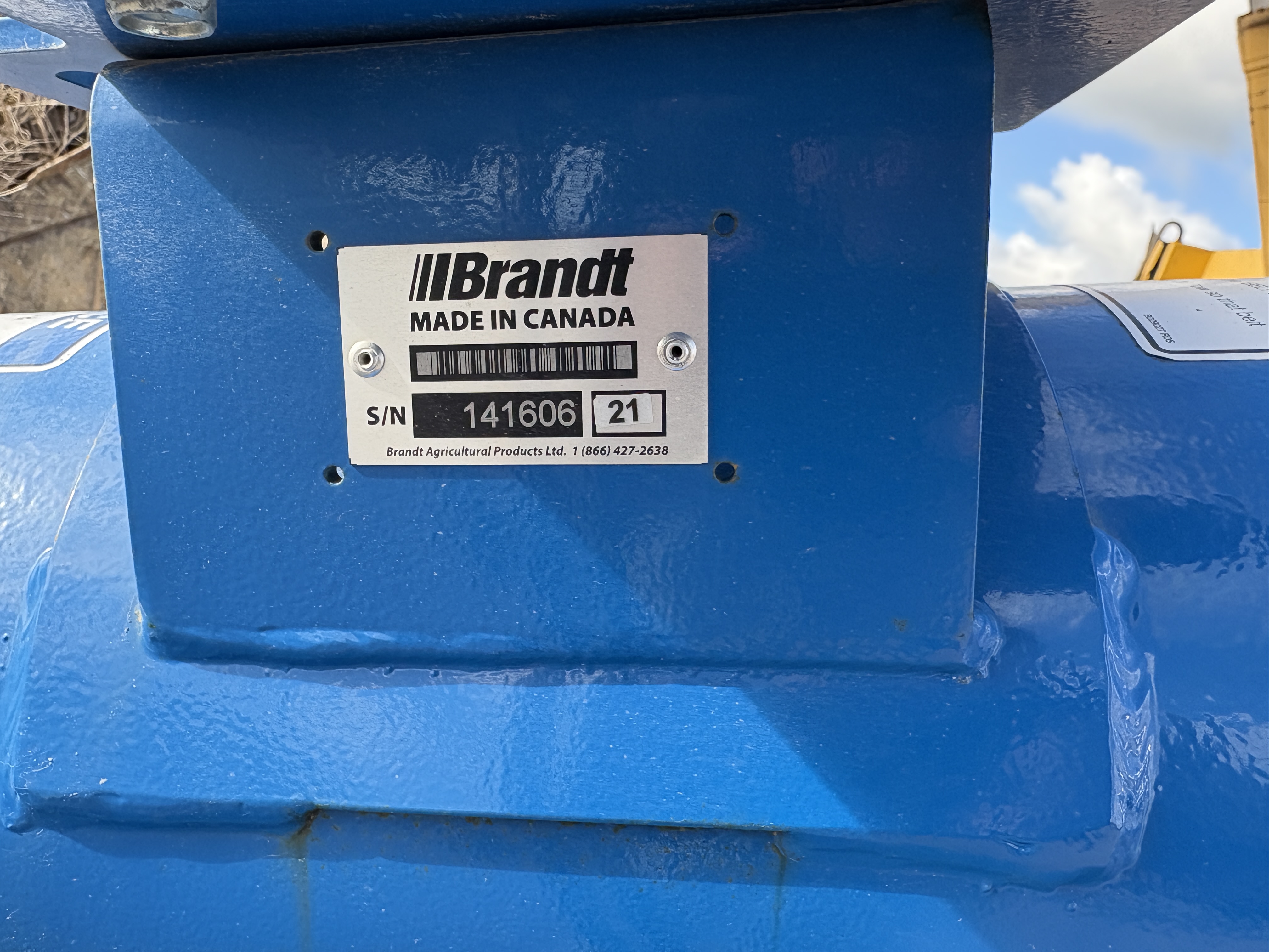 2021 Brandt 1547LP+ OS Belt Conveyor