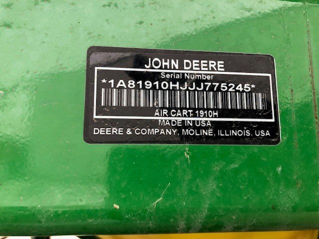 2018 John Deere 1870-56 Seeding Tool