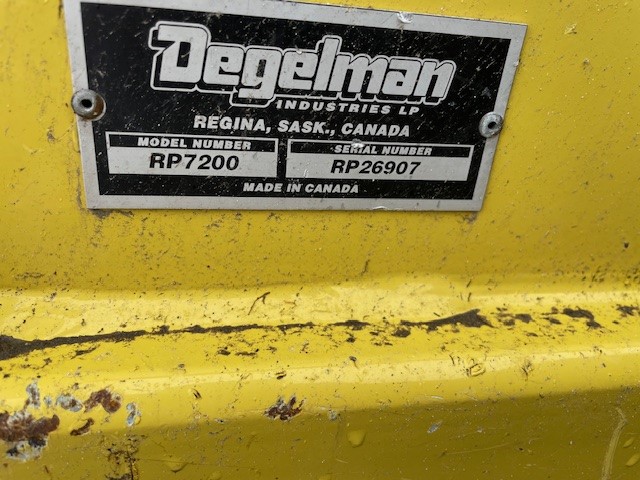 2022 Degelman RP7200 Row Crop Tillage