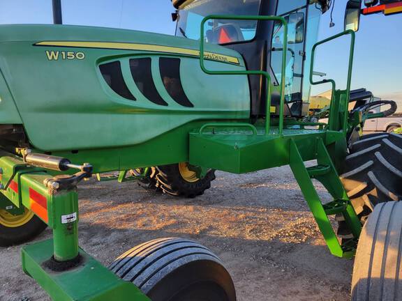 2015 John Deere W150+435D Windrower