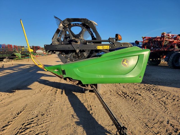 2015 John Deere W150+435D Windrower