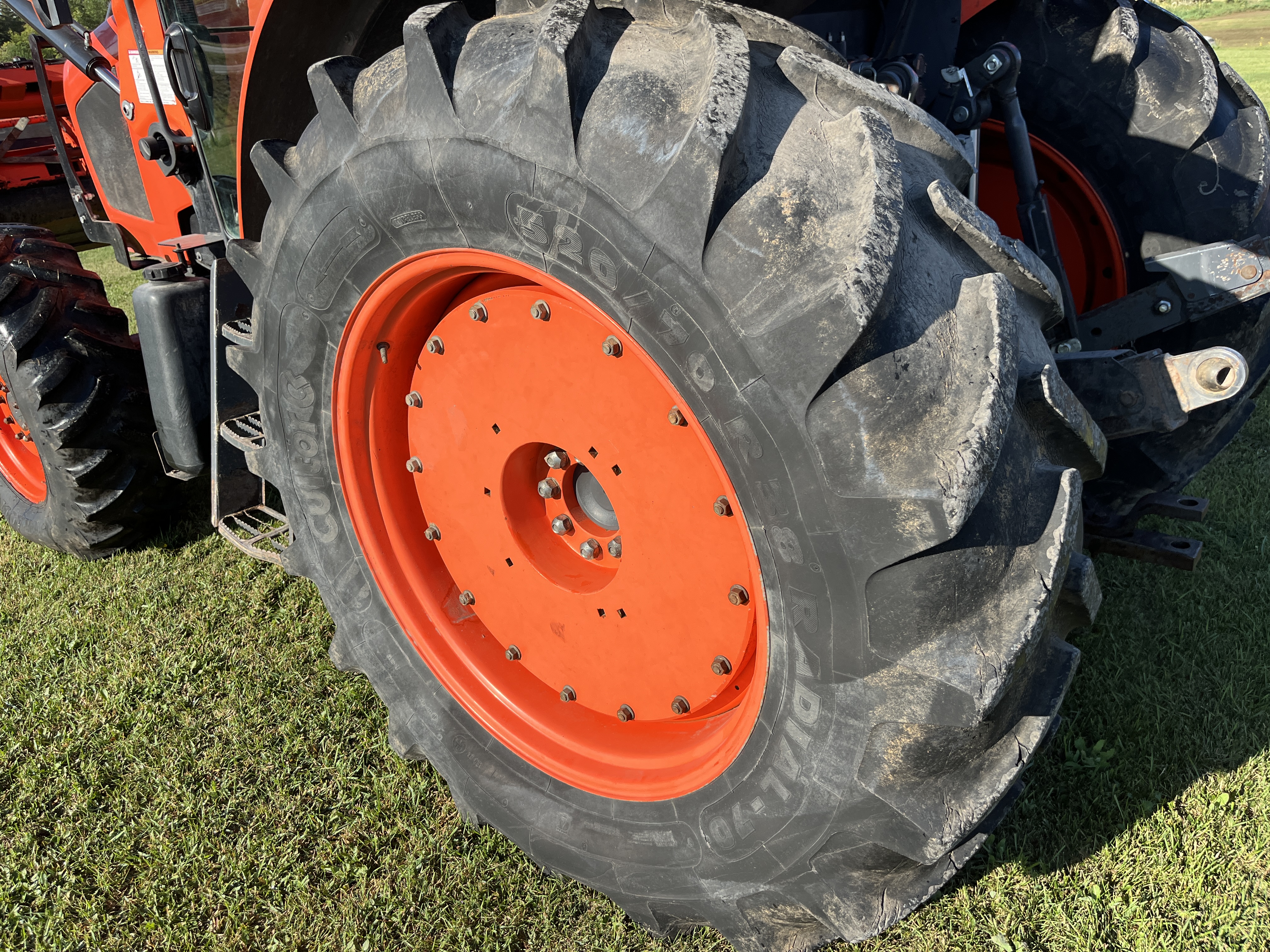 2013 Kubota M135GX Tractor