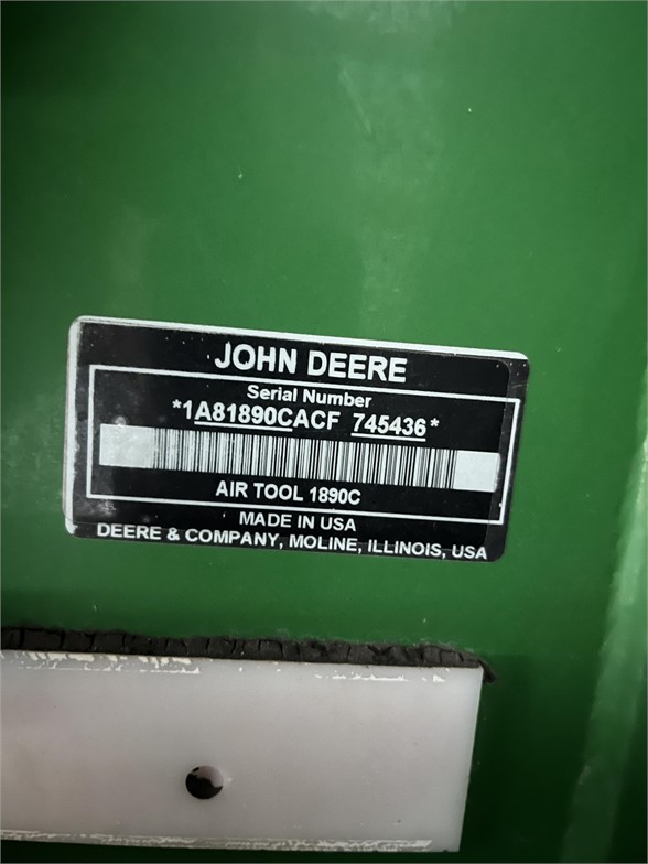 2012 John Deere 1890 Air Seeder