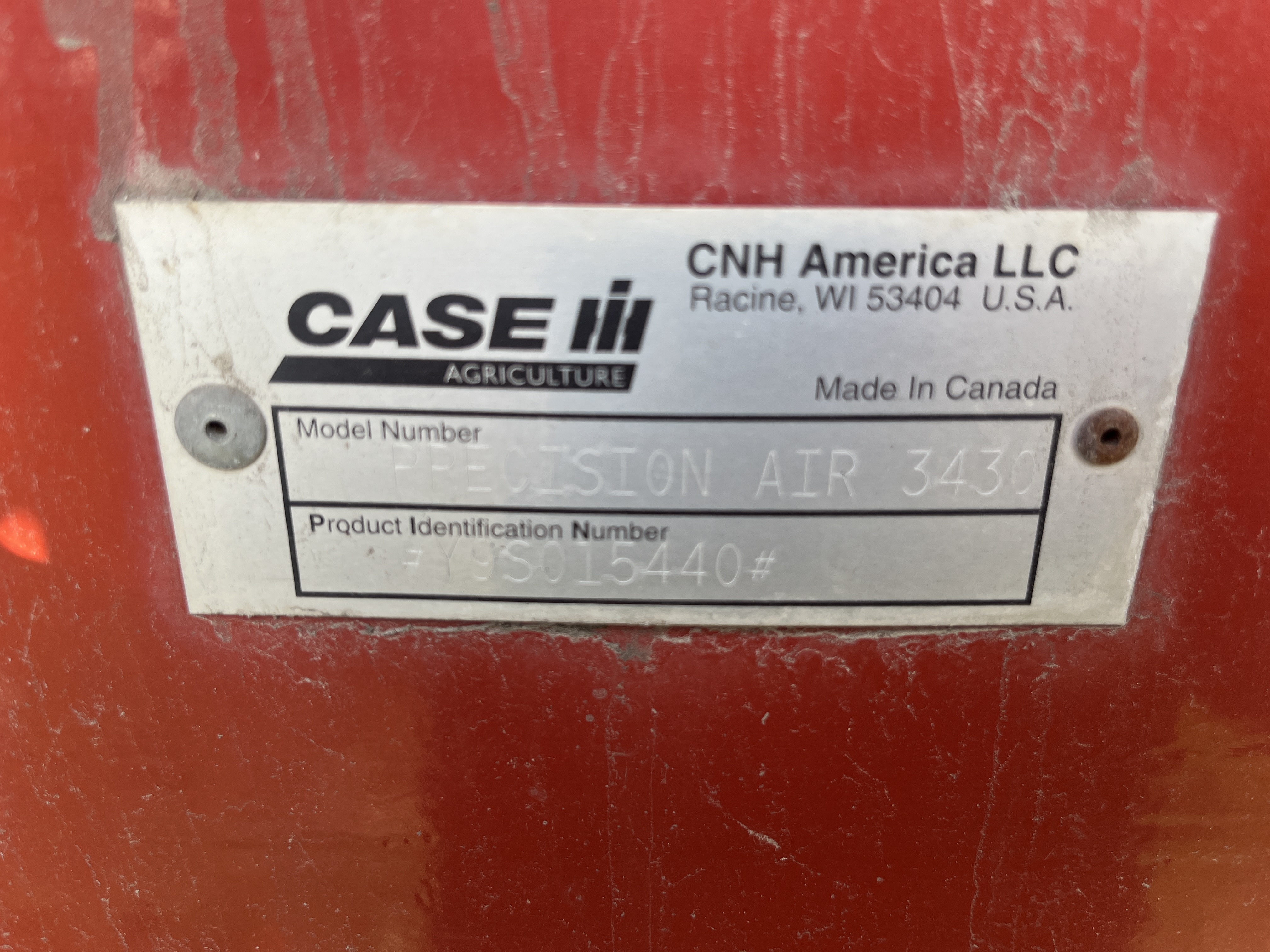 2009 Case IH 3430 Air Tank/Cart