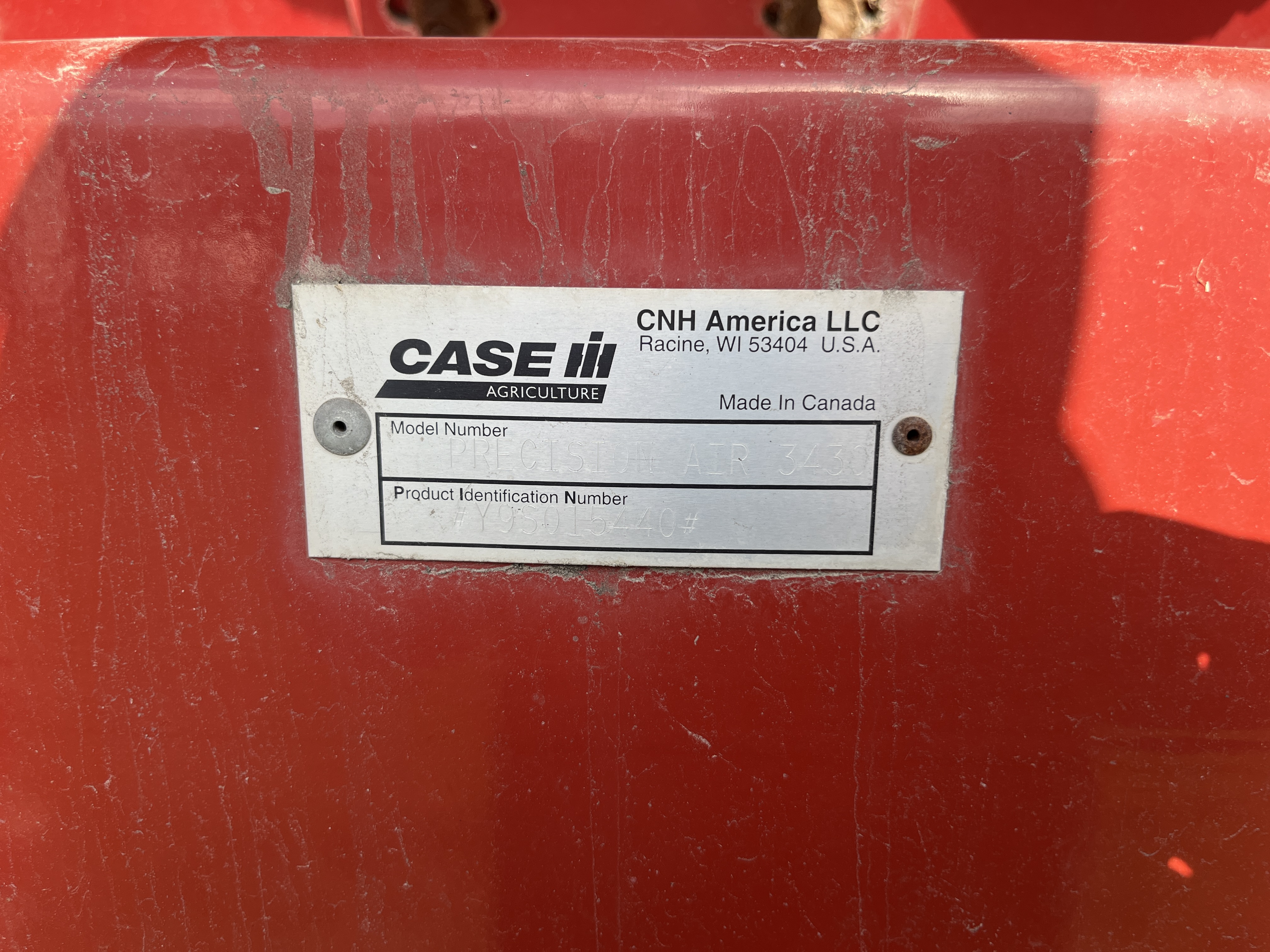 2009 Case IH 3430 Air Tank/Cart