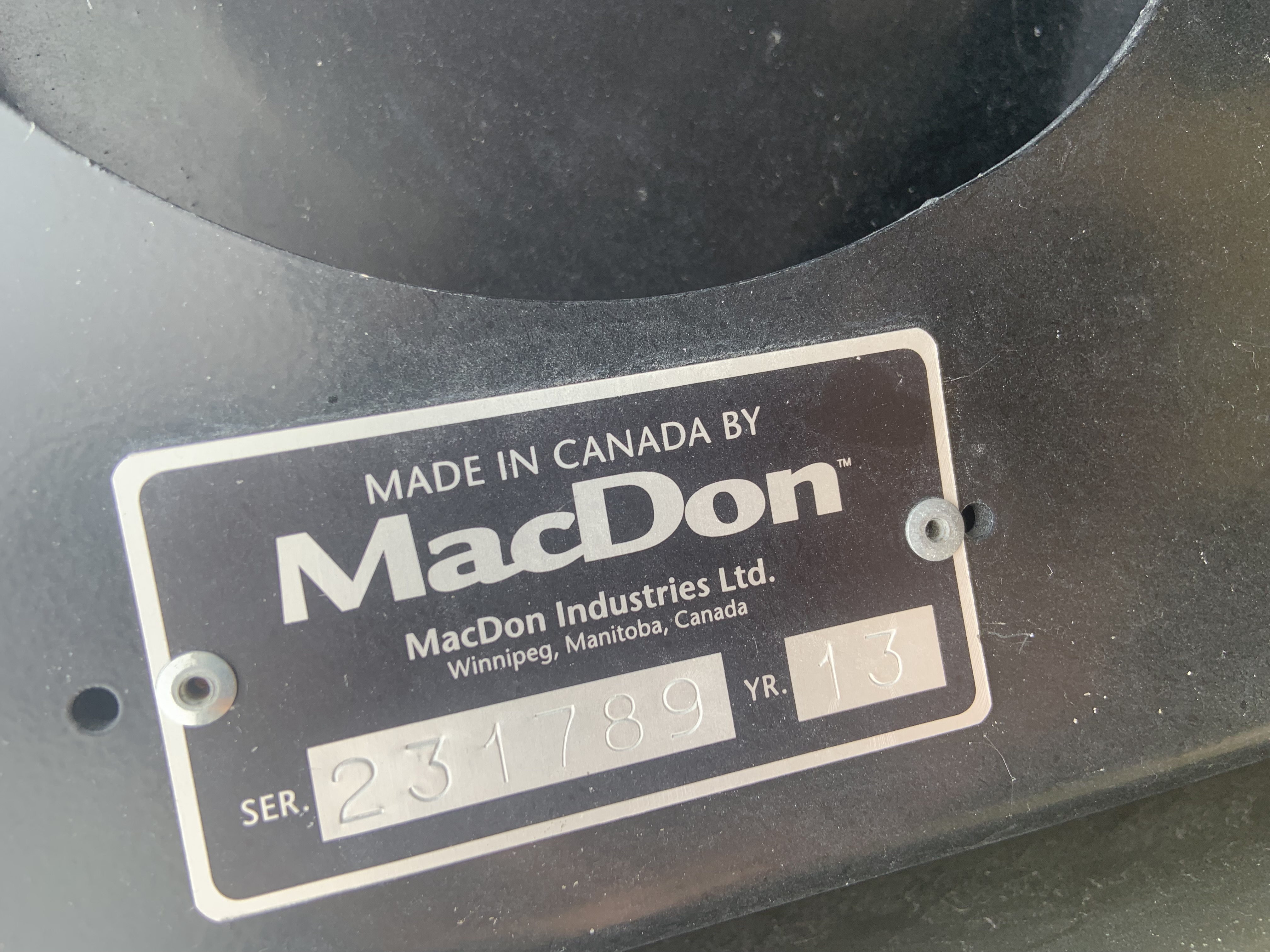 2013 MacDon FD75 Header Combine