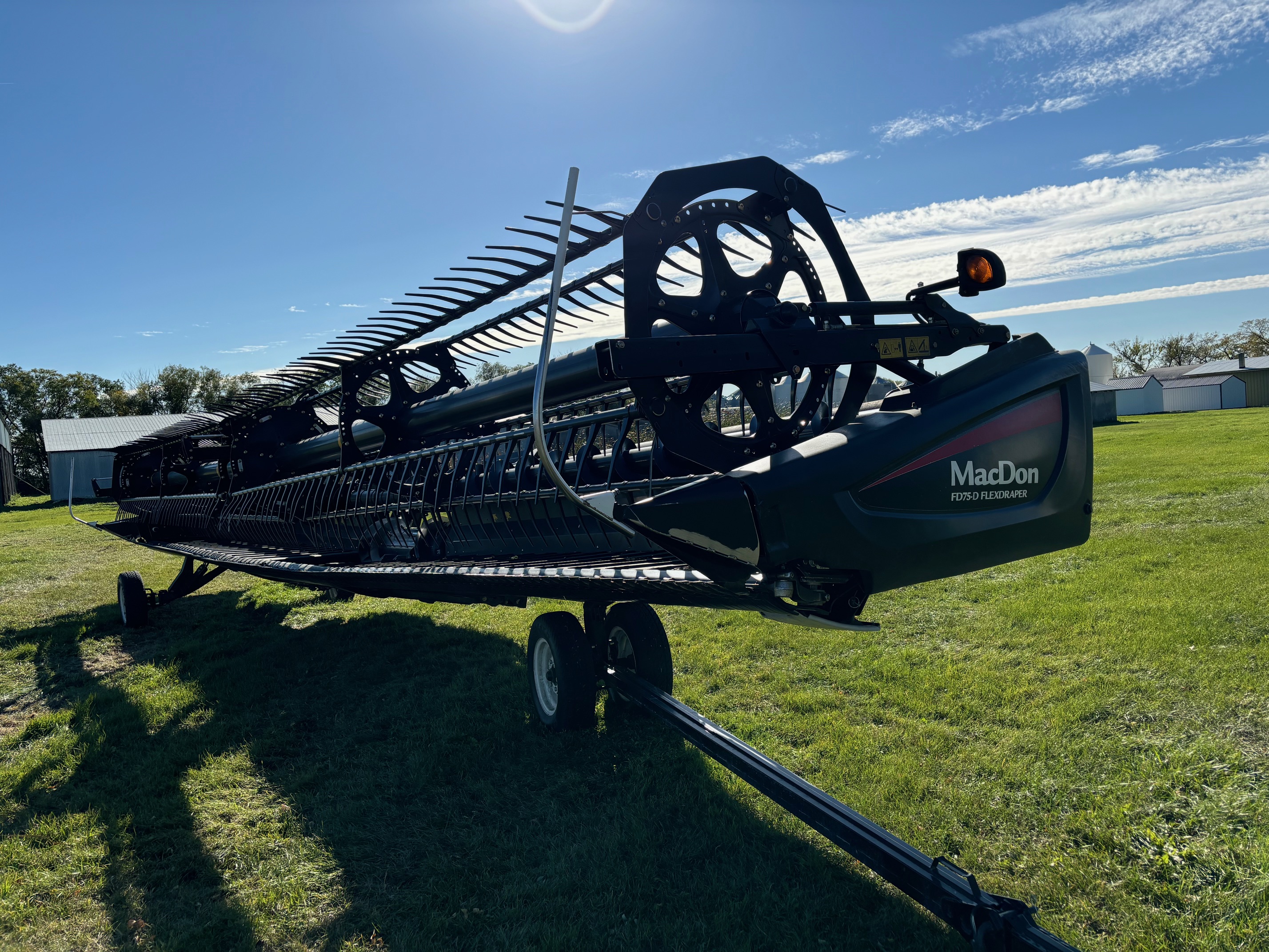 2013 MacDon FD75 Header Combine