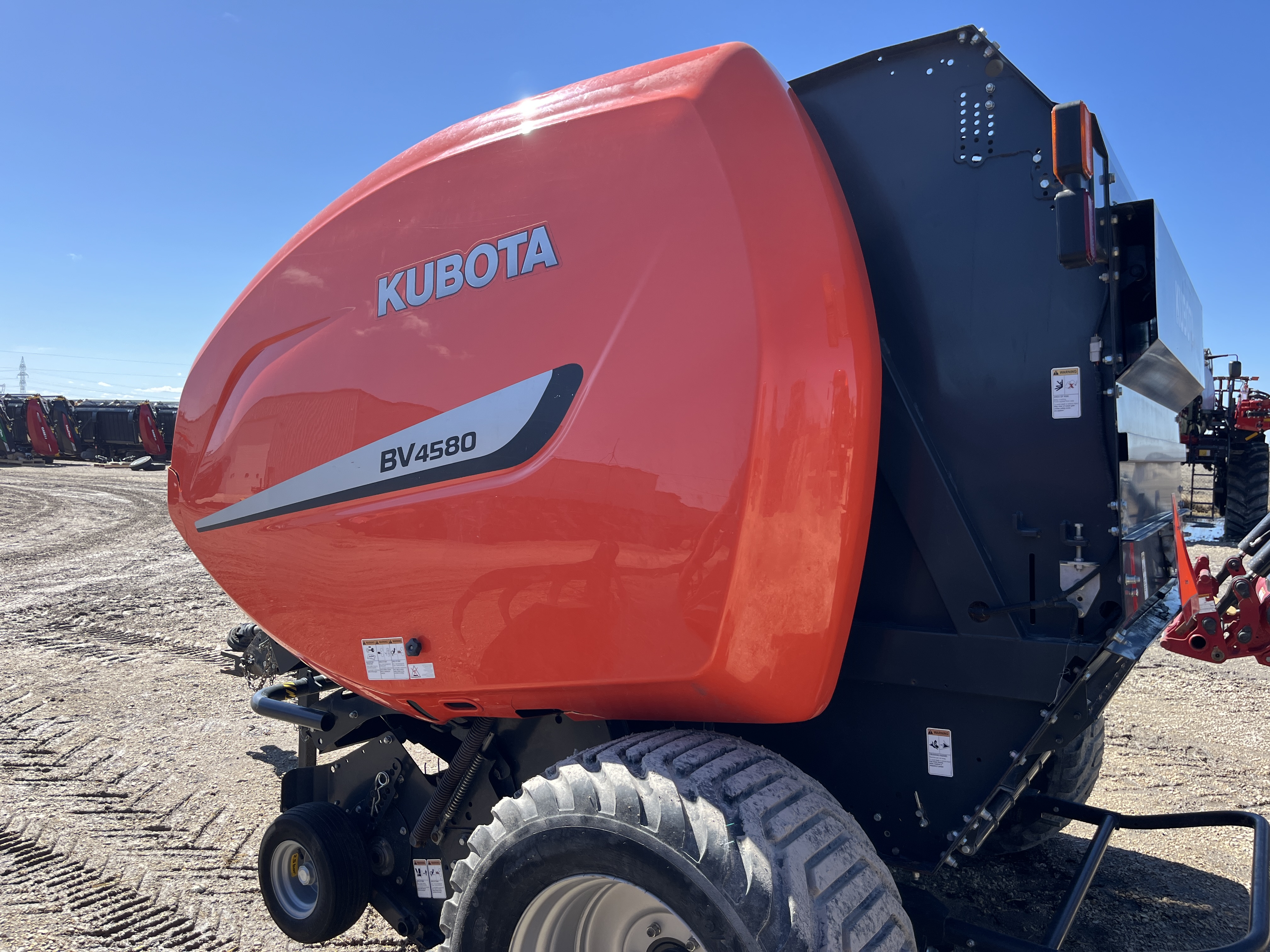 2017 Kubota BV4580 Baler/Round