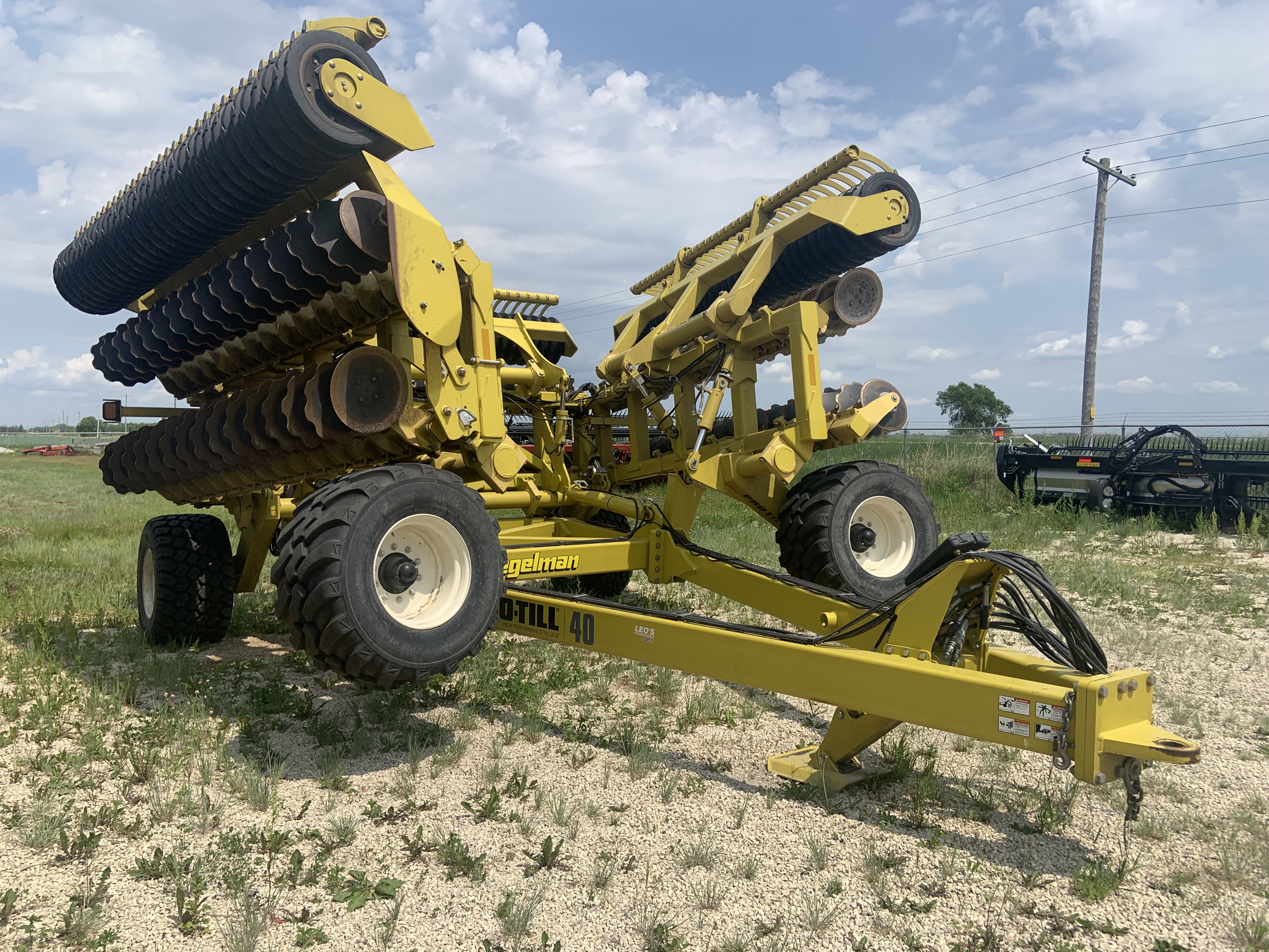 2017 Degelman Pro Till 40 Disk High Speed