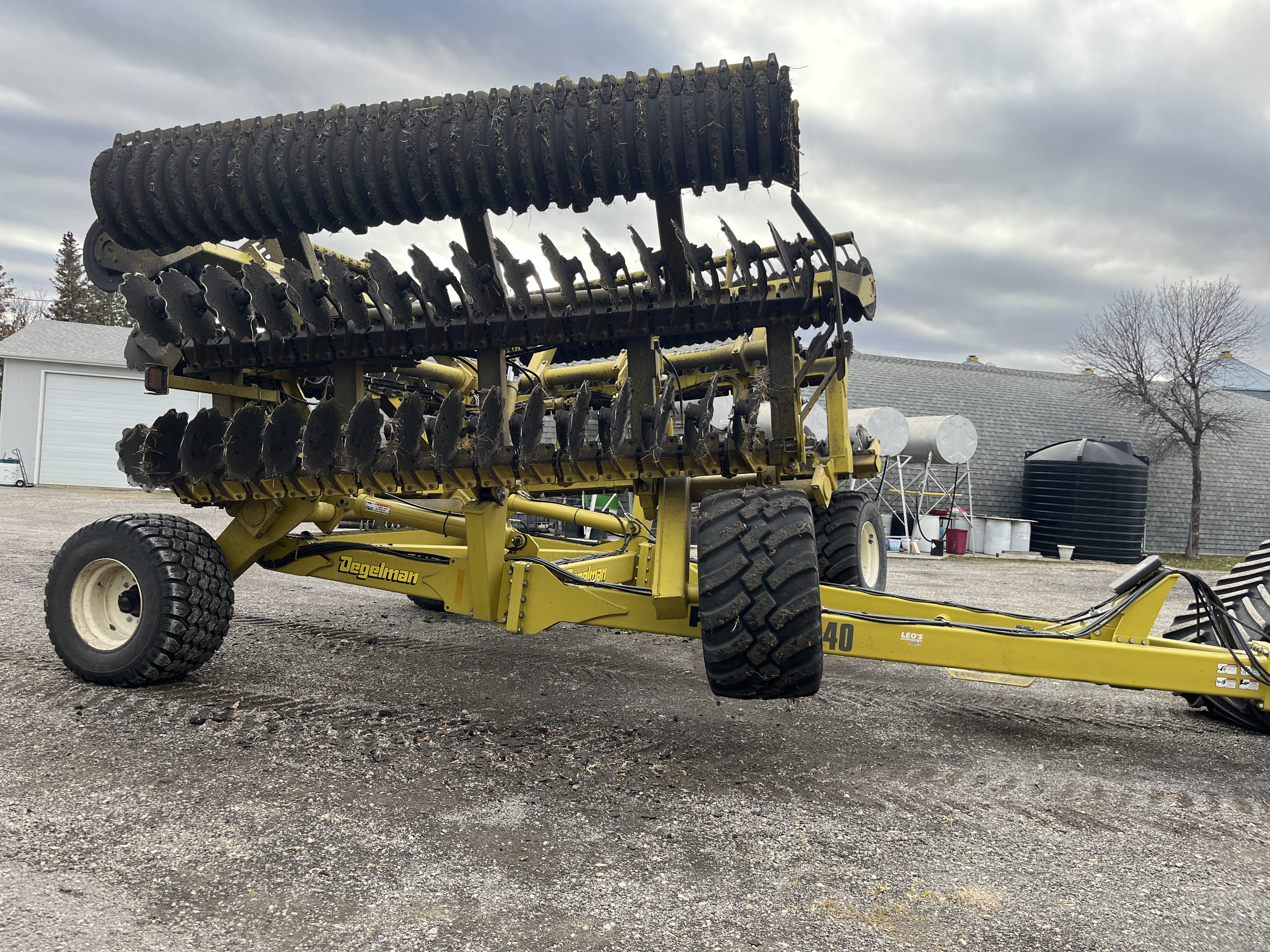 2017 Degelman Pro Till 40 Disk High Speed