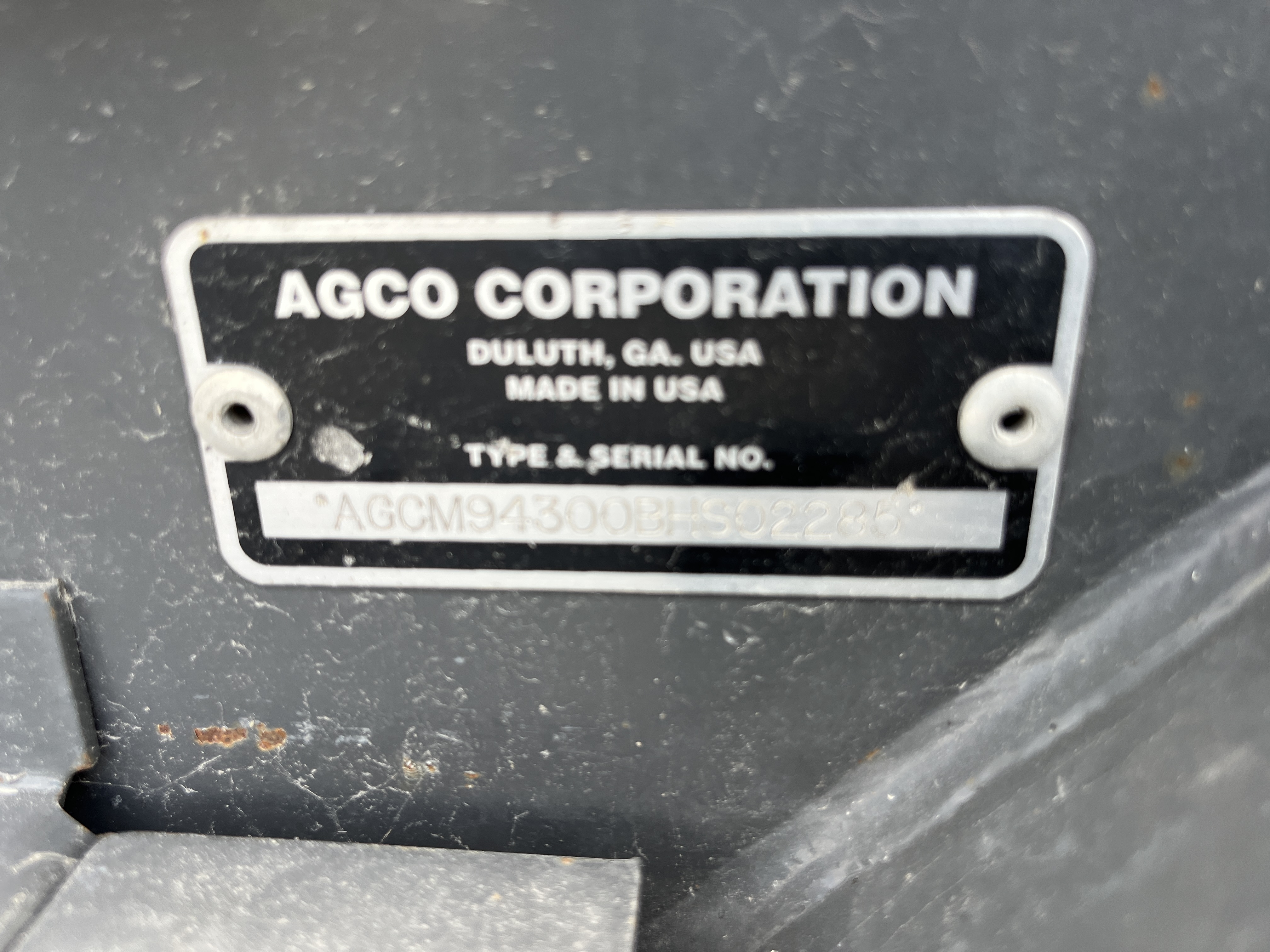 2011 Massey Ferguson 9430 Windrower