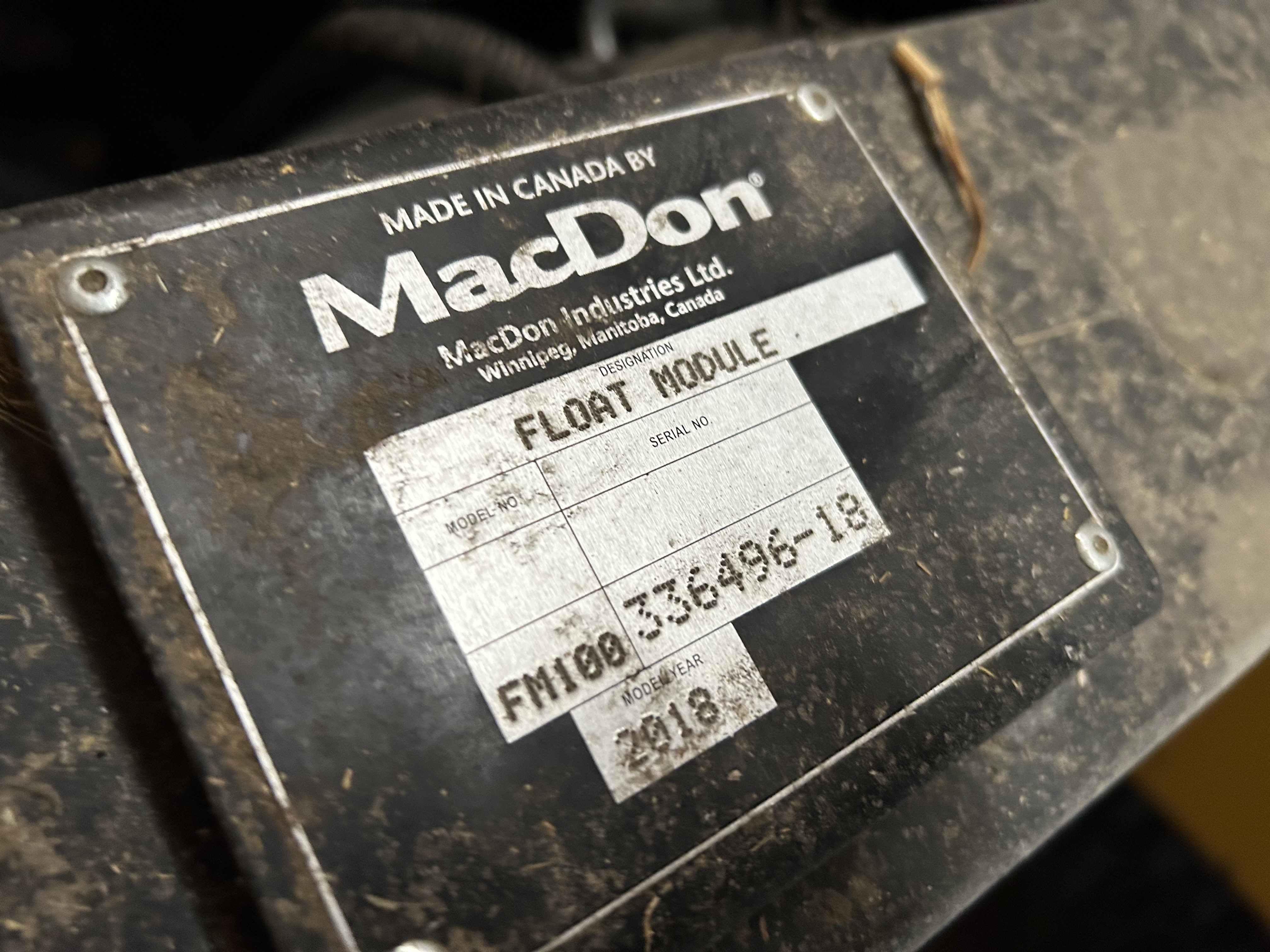 2018 MacDon FD140 Header Combine