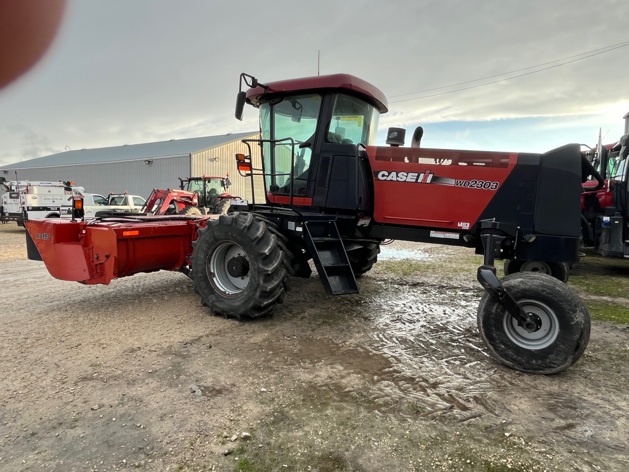 2012 Case IH WD2303 Windrower