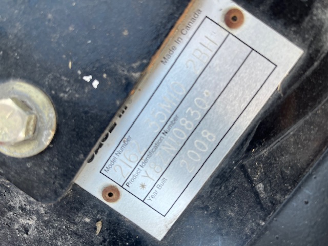 2008 Case IH 2162 Header Combine