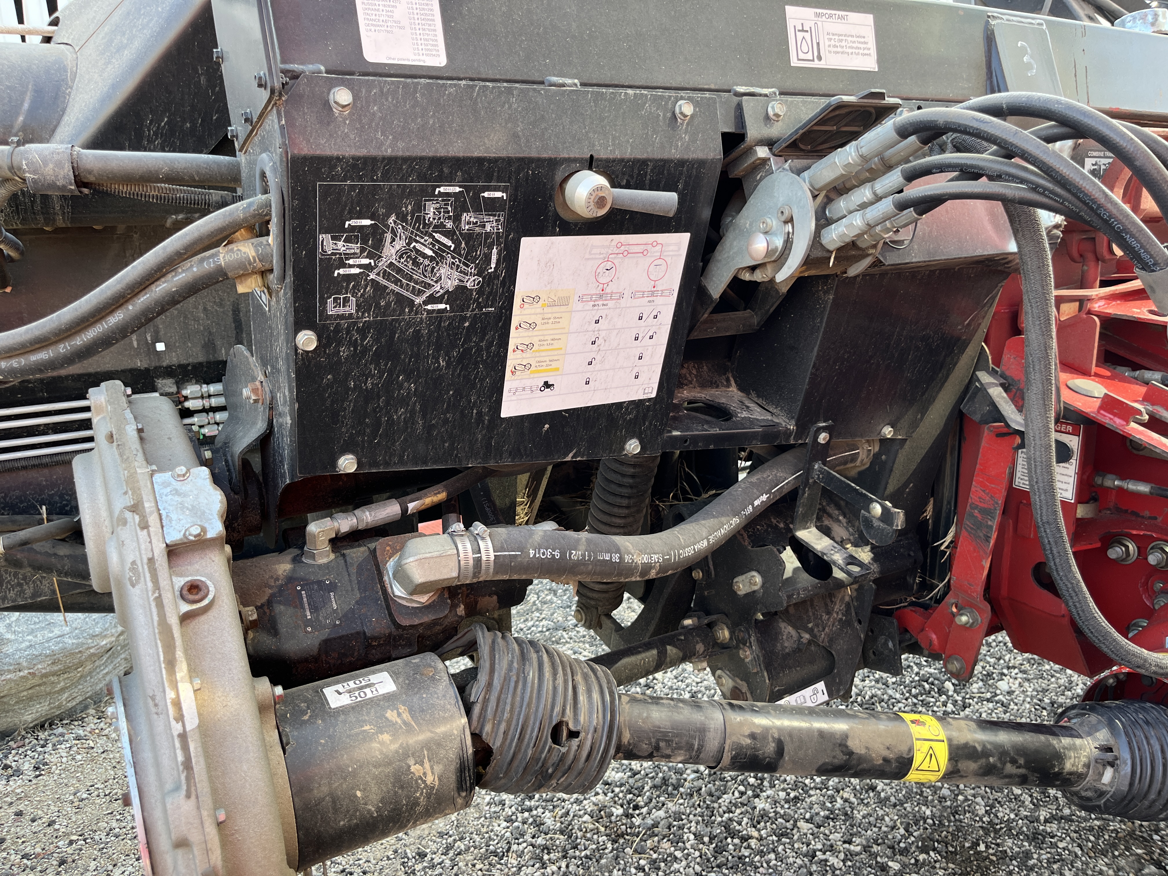 2015 MacDon FD75 Header Flex