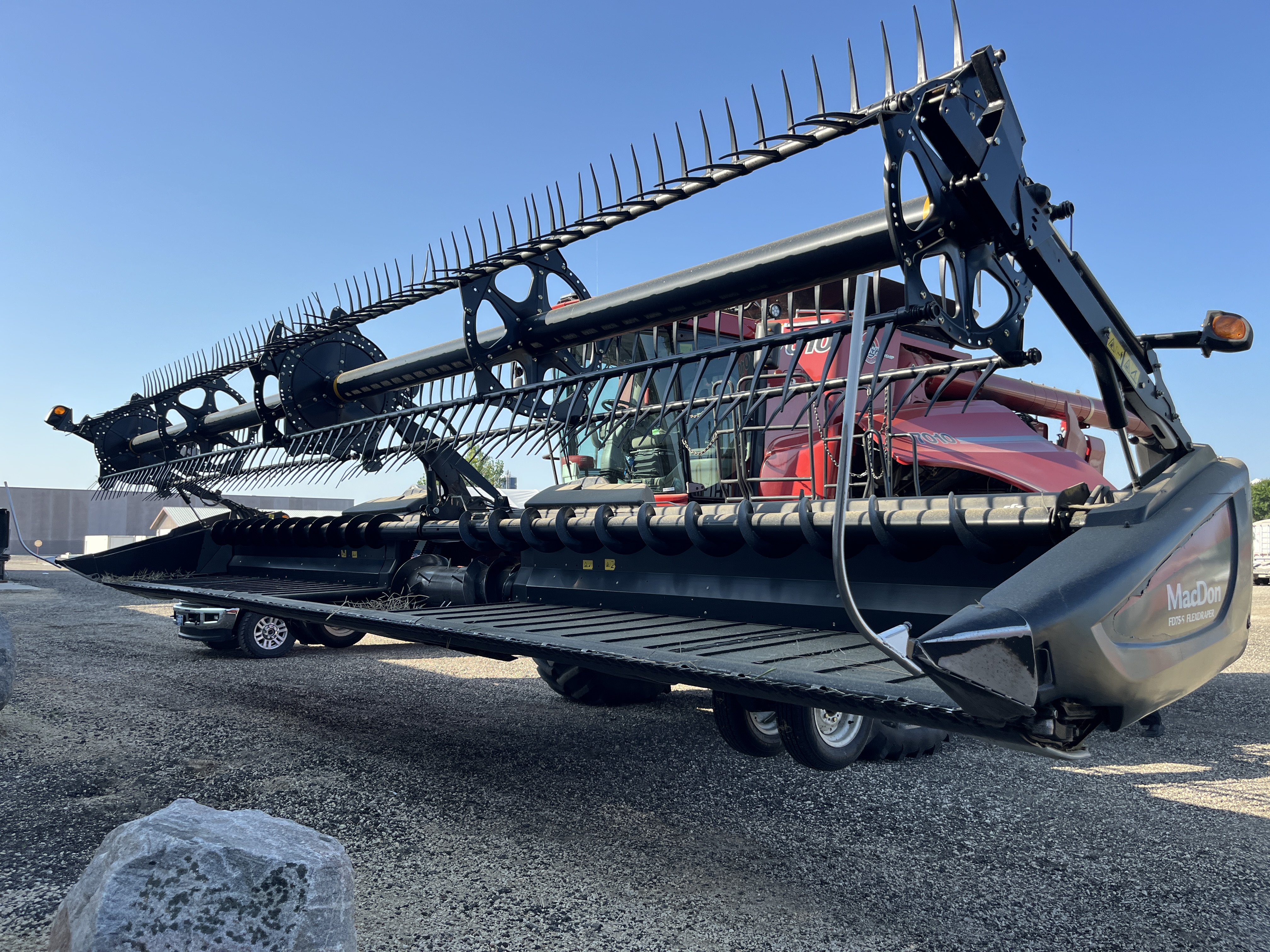 2015 MacDon FD75 Header Flex