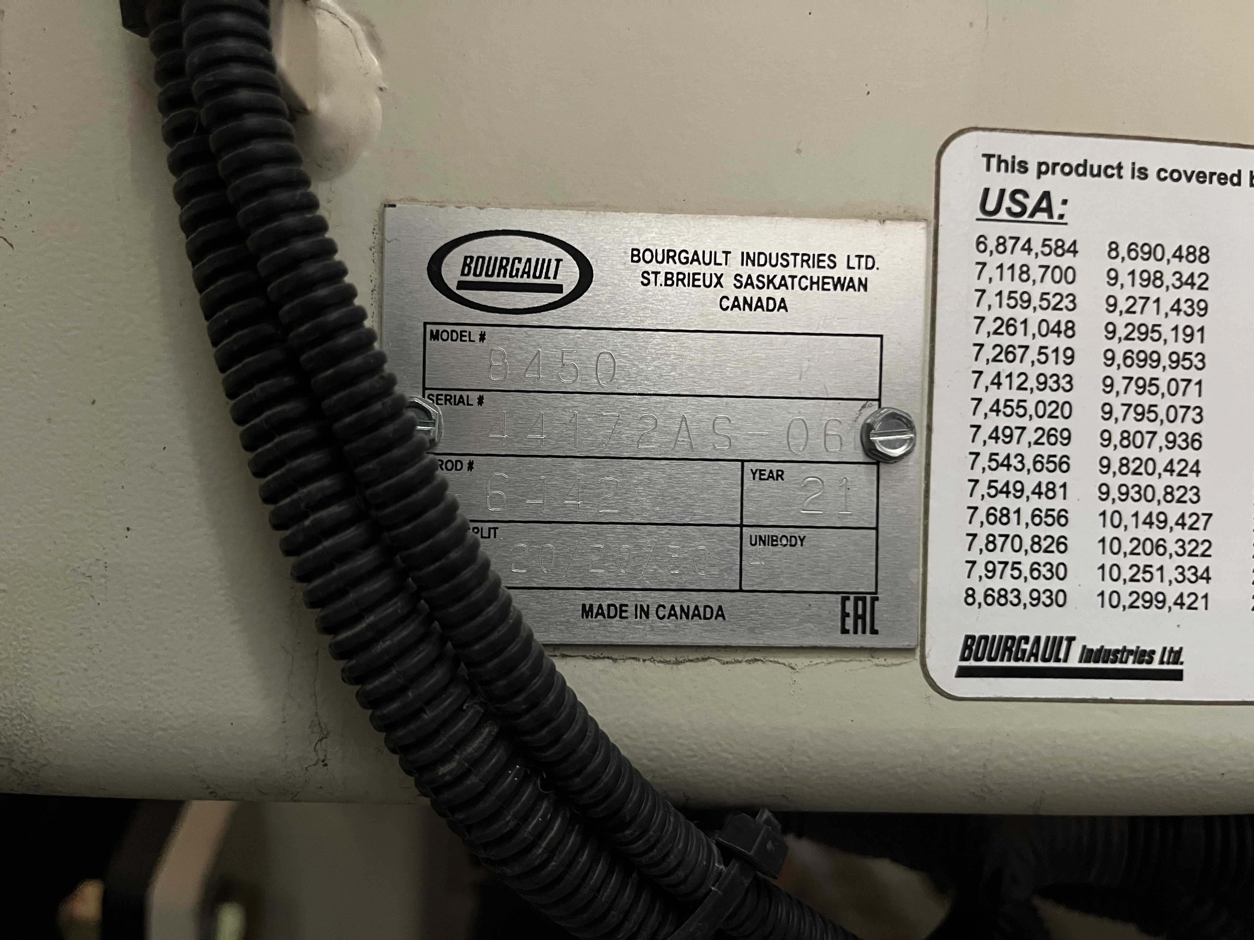 2021 Bourgault 3720/8450 Air Seeder