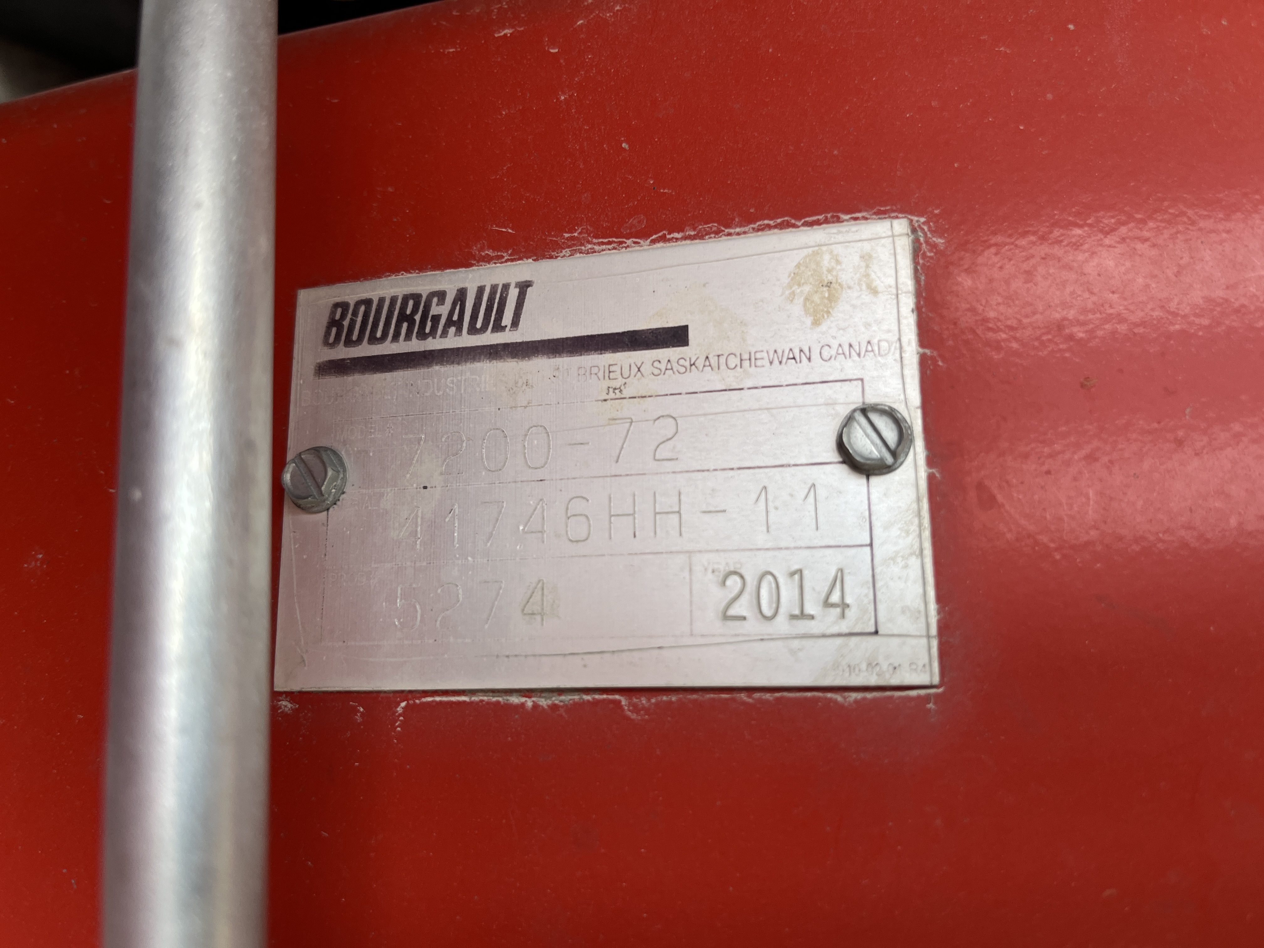 2014 Bourgault 7200 Harrow Heavy