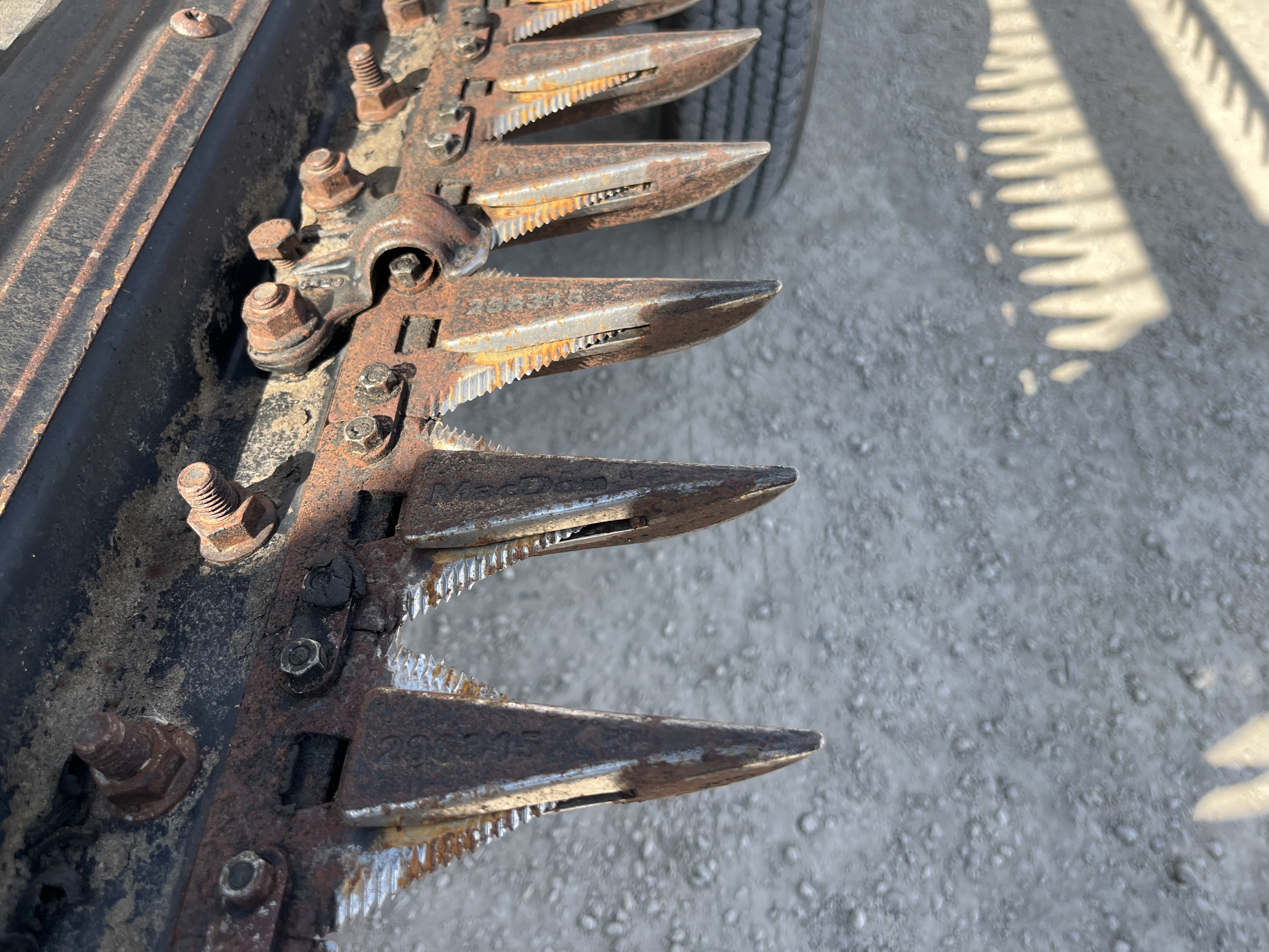 2022 MacDon FD240 Header Combine