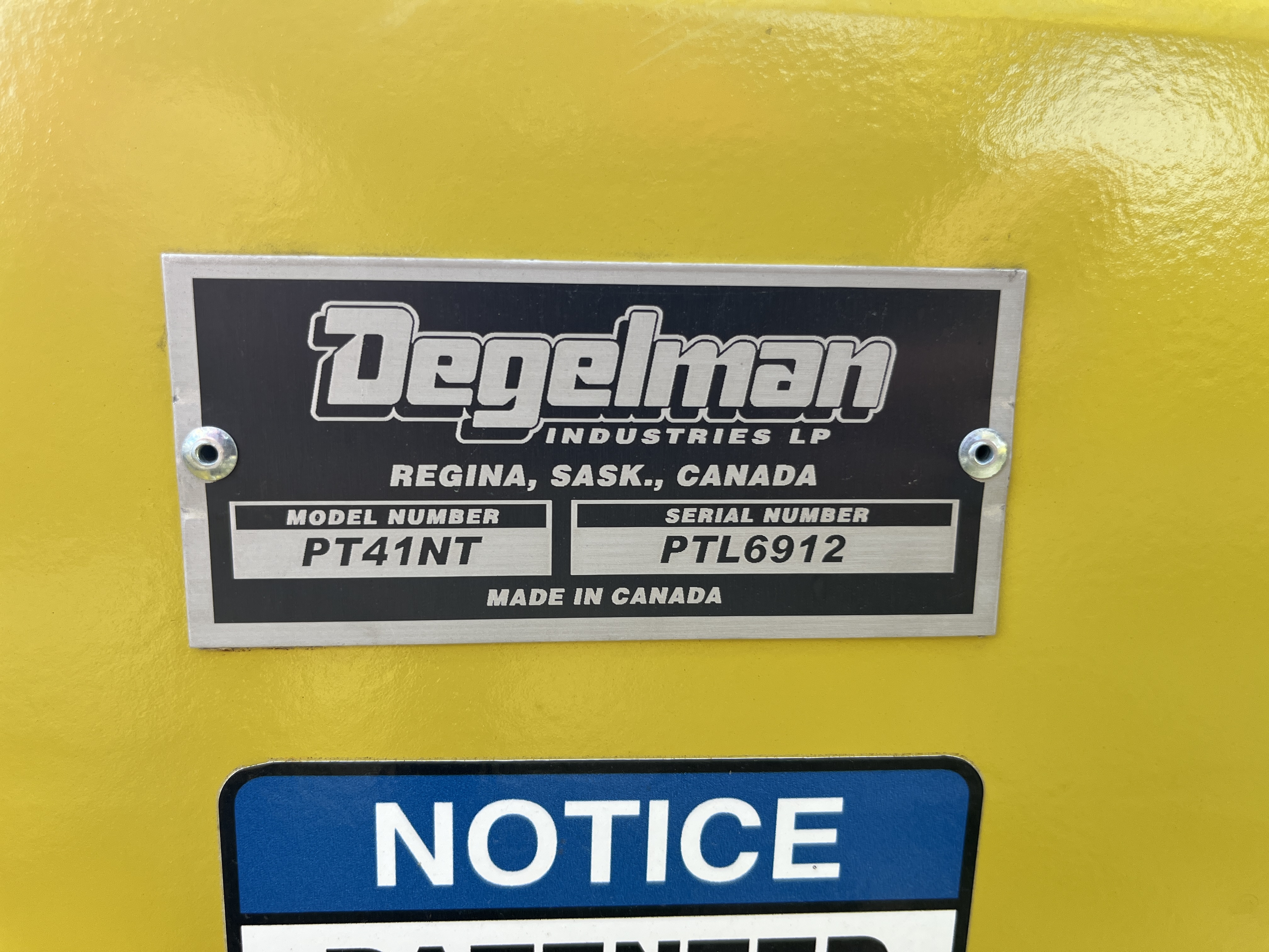2025 Degelman Pro Till 41 Disk High Speed