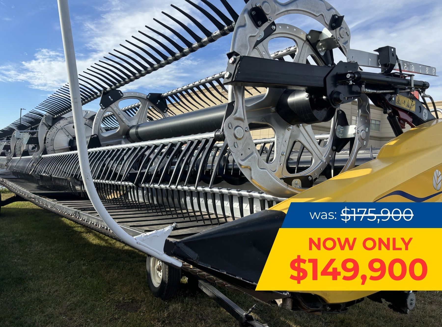 2023 MacDon FD240 Header Draper Flex