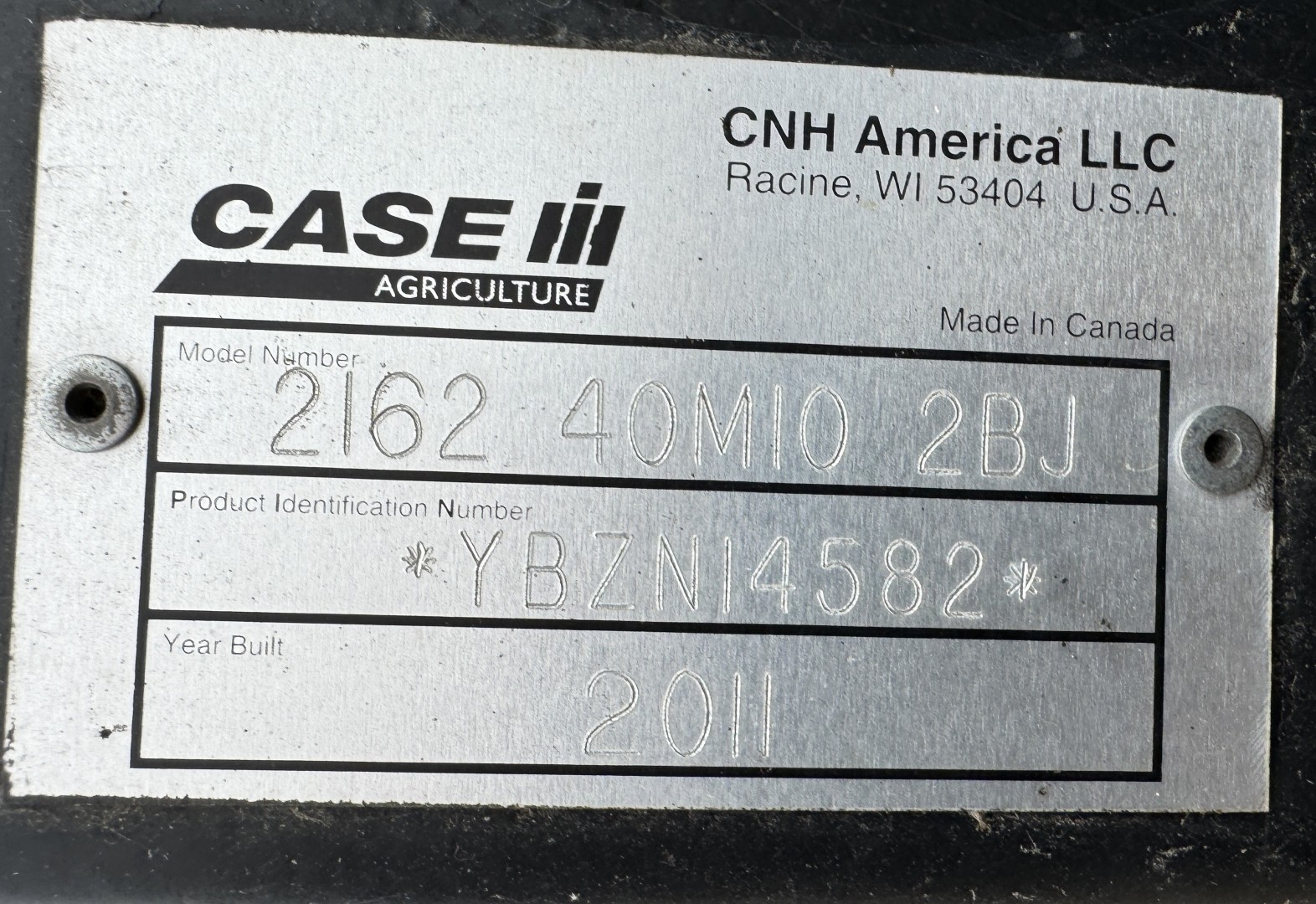 2011 Case IH 2162-40 Header Draper Flex