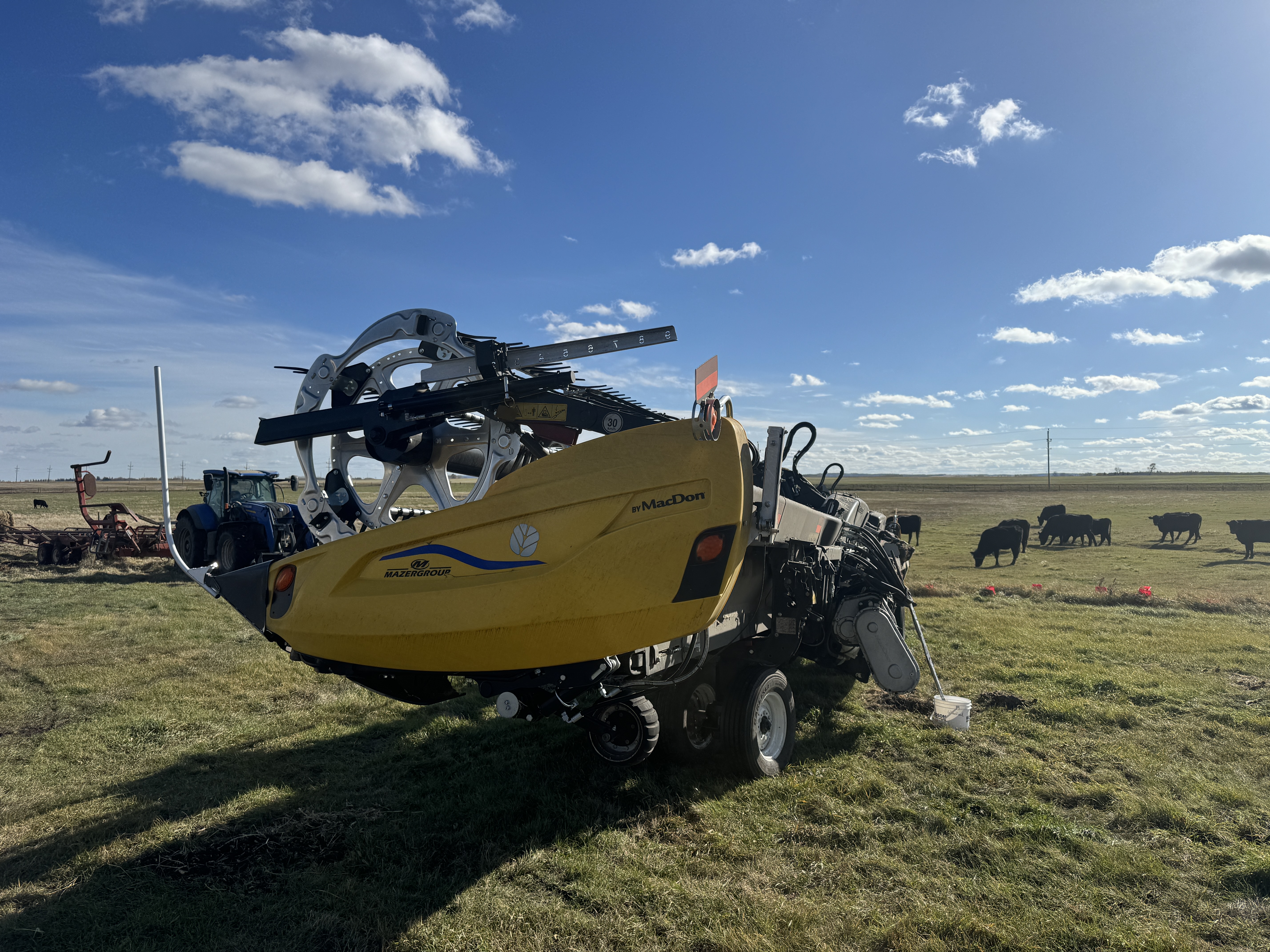2024 MacDon FD240 Header Draper Flex