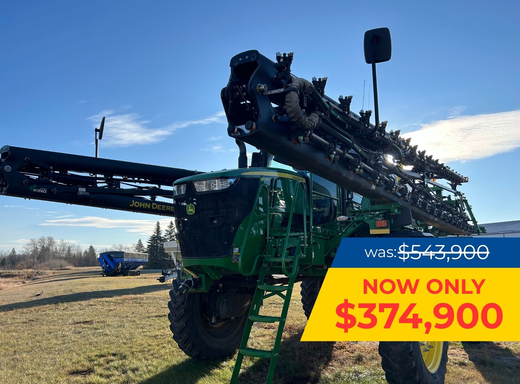 2019 John Deere R4045 Sprayer/High Clearance
