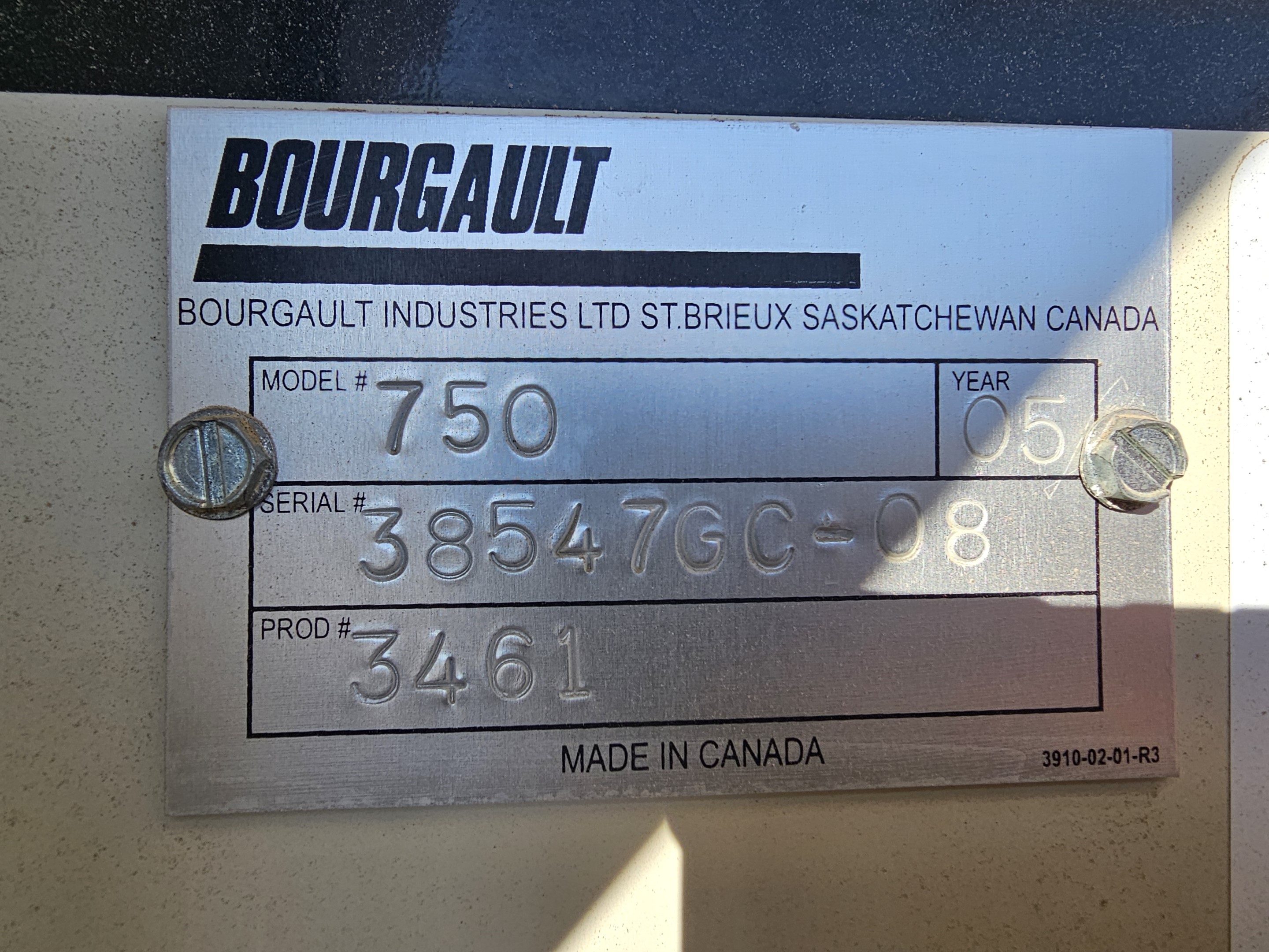 2005 Bourgault 750 Grain Cart