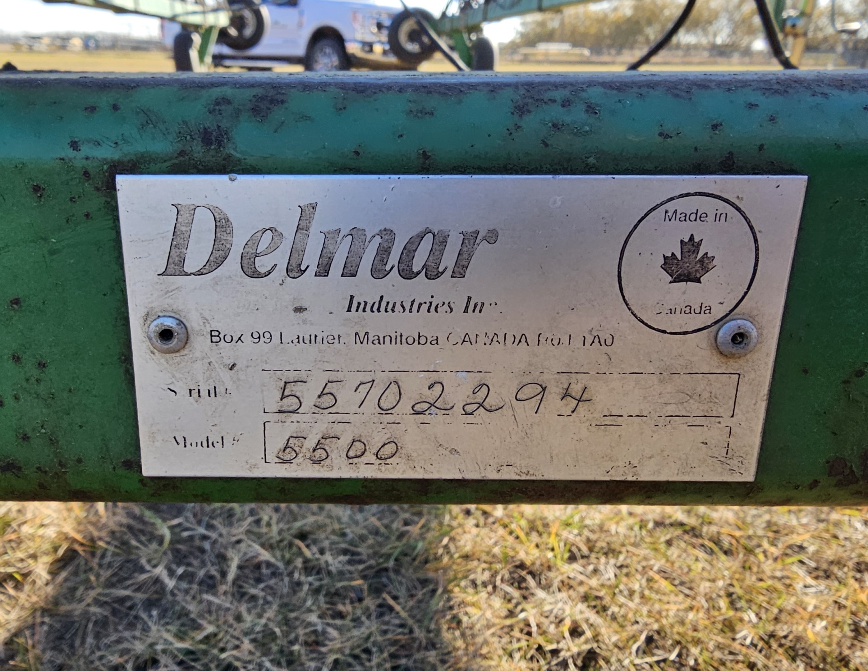 2002 Delmar 5500 Harrow Drawbar